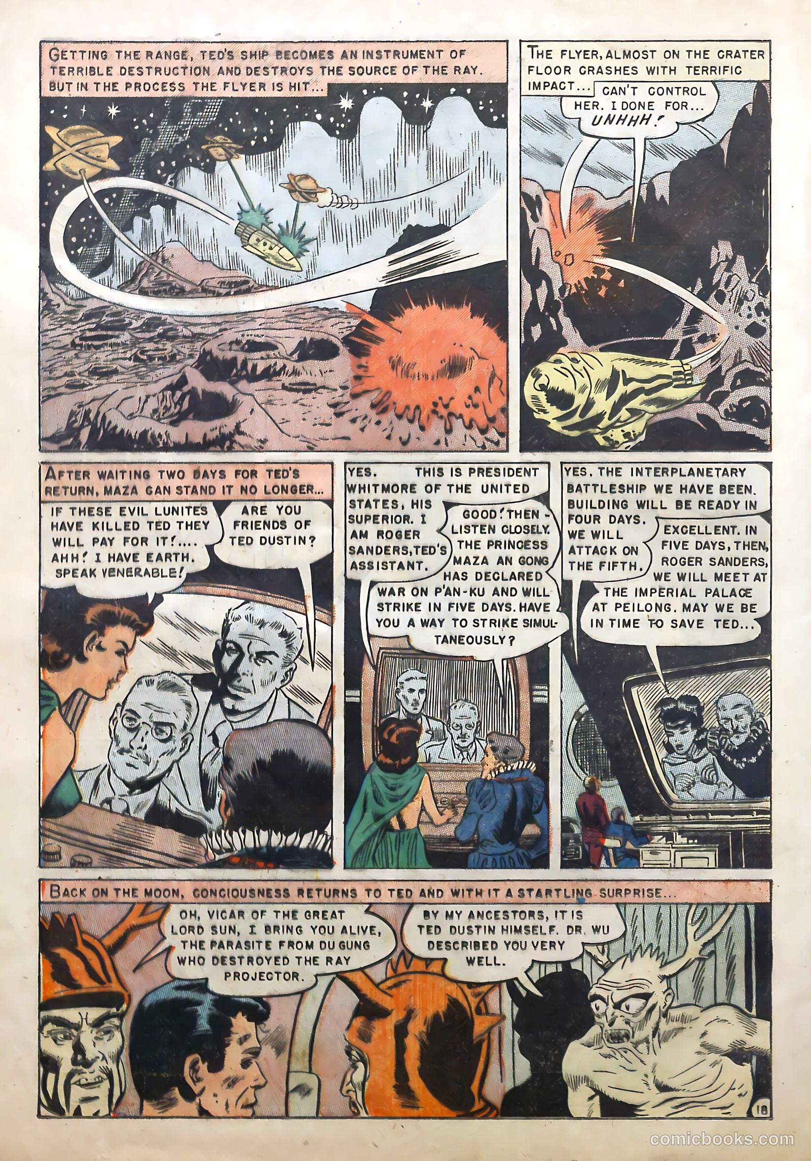Rocket to the Moon #1 — page 20 of 36