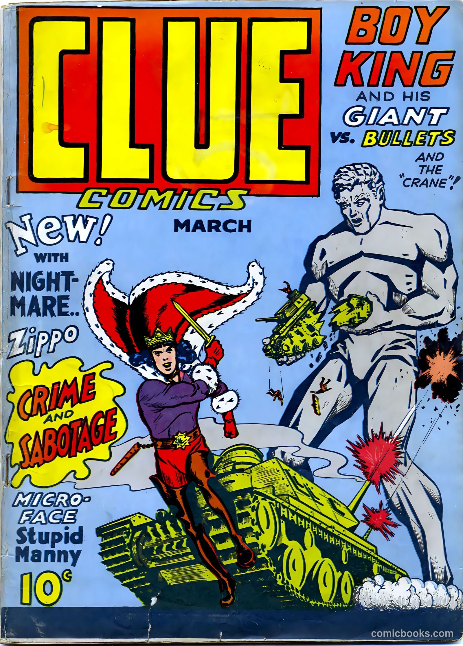 Clue Comics #3 — page 1 of 68