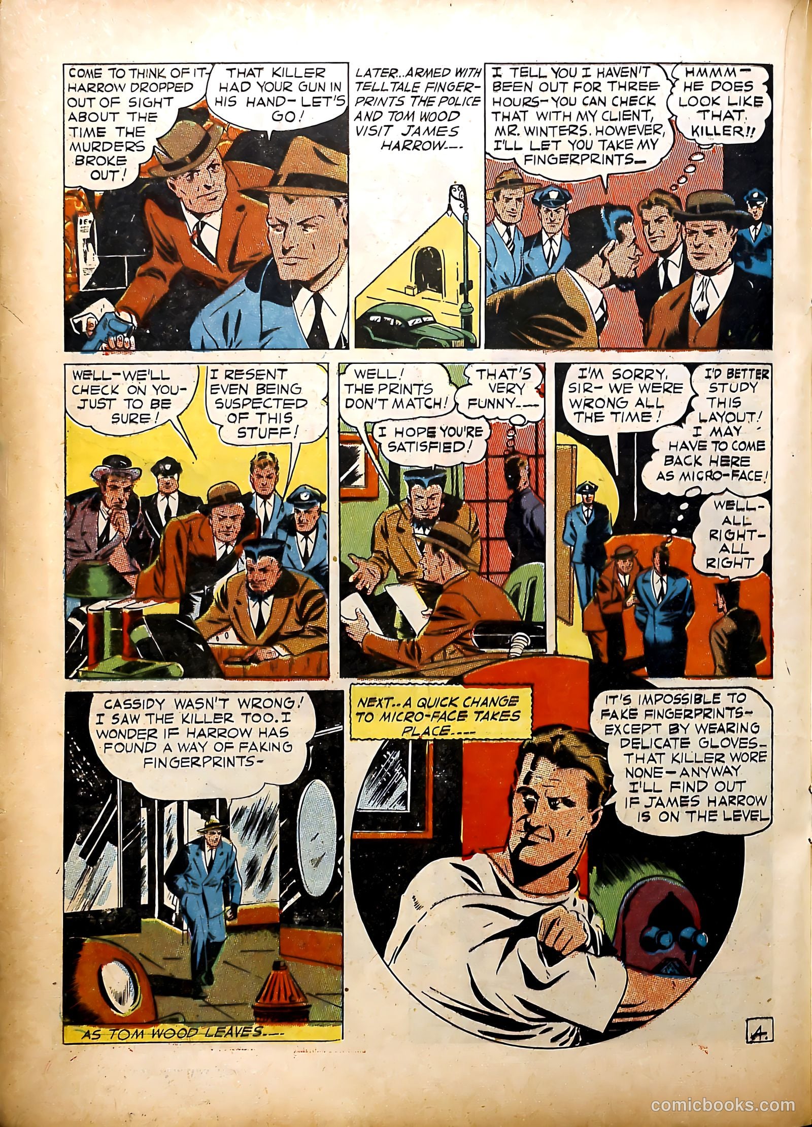 Clue Comics #3 — page 36 of 68