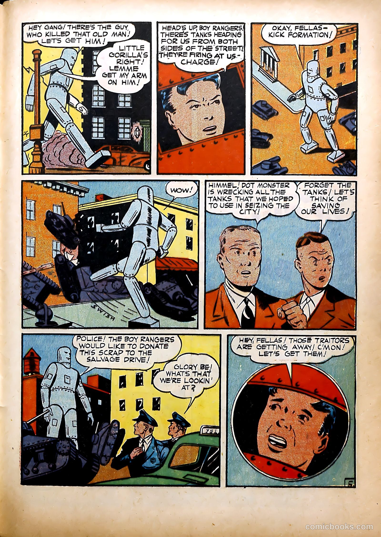 Clue Comics #3 — page 57 of 68