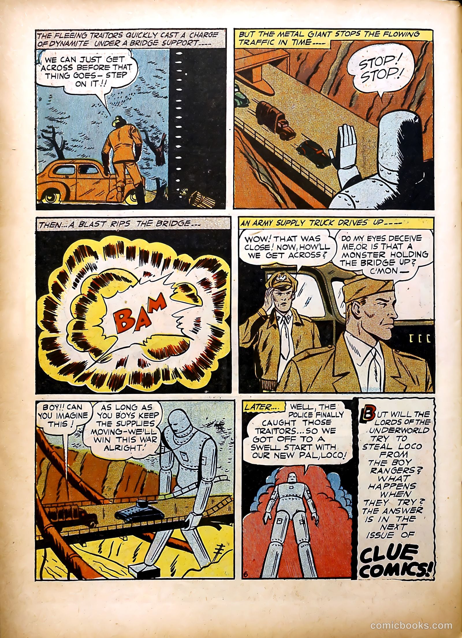 Clue Comics #3 — page 58 of 68