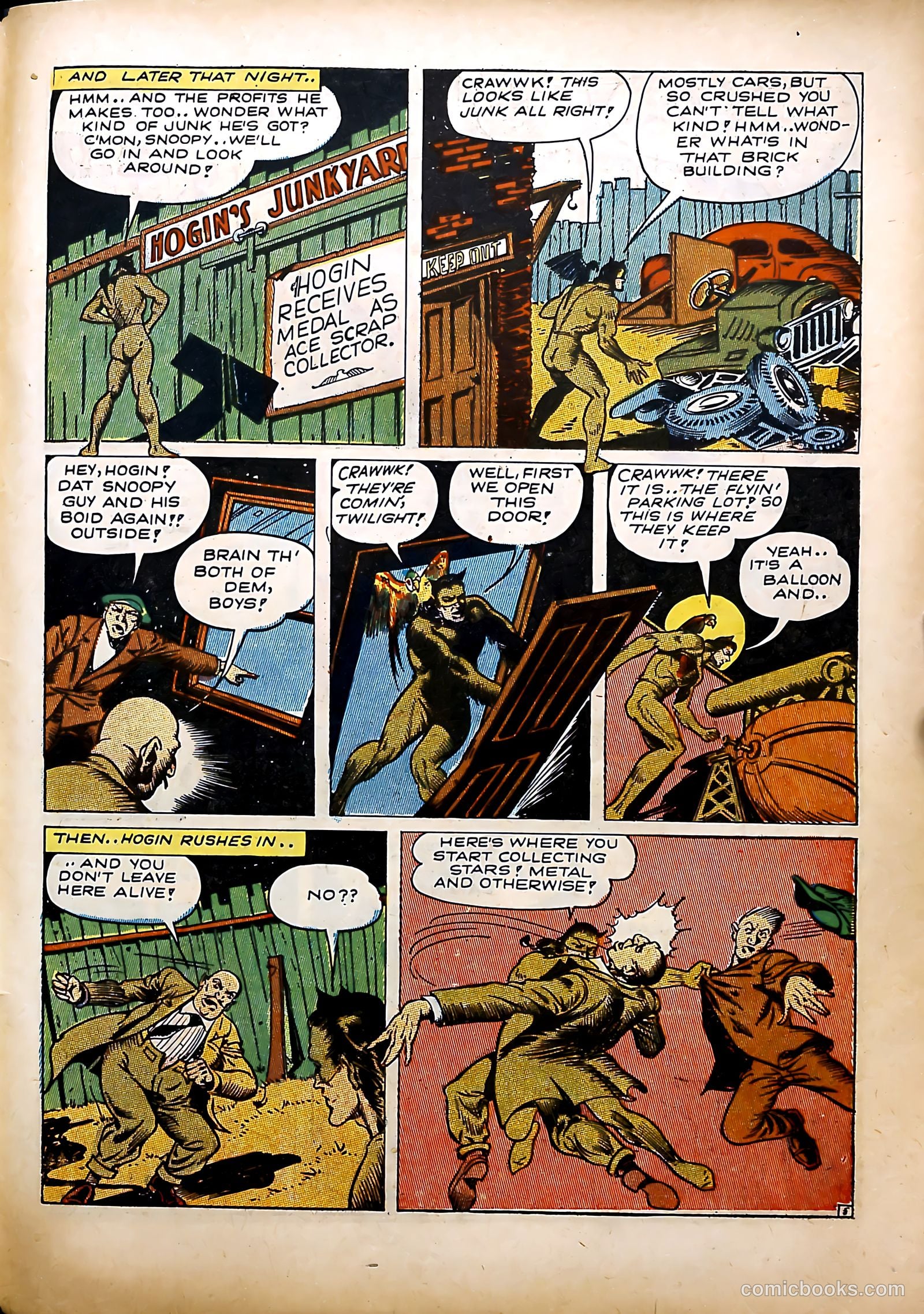 Clue Comics #3 — page 63 of 68