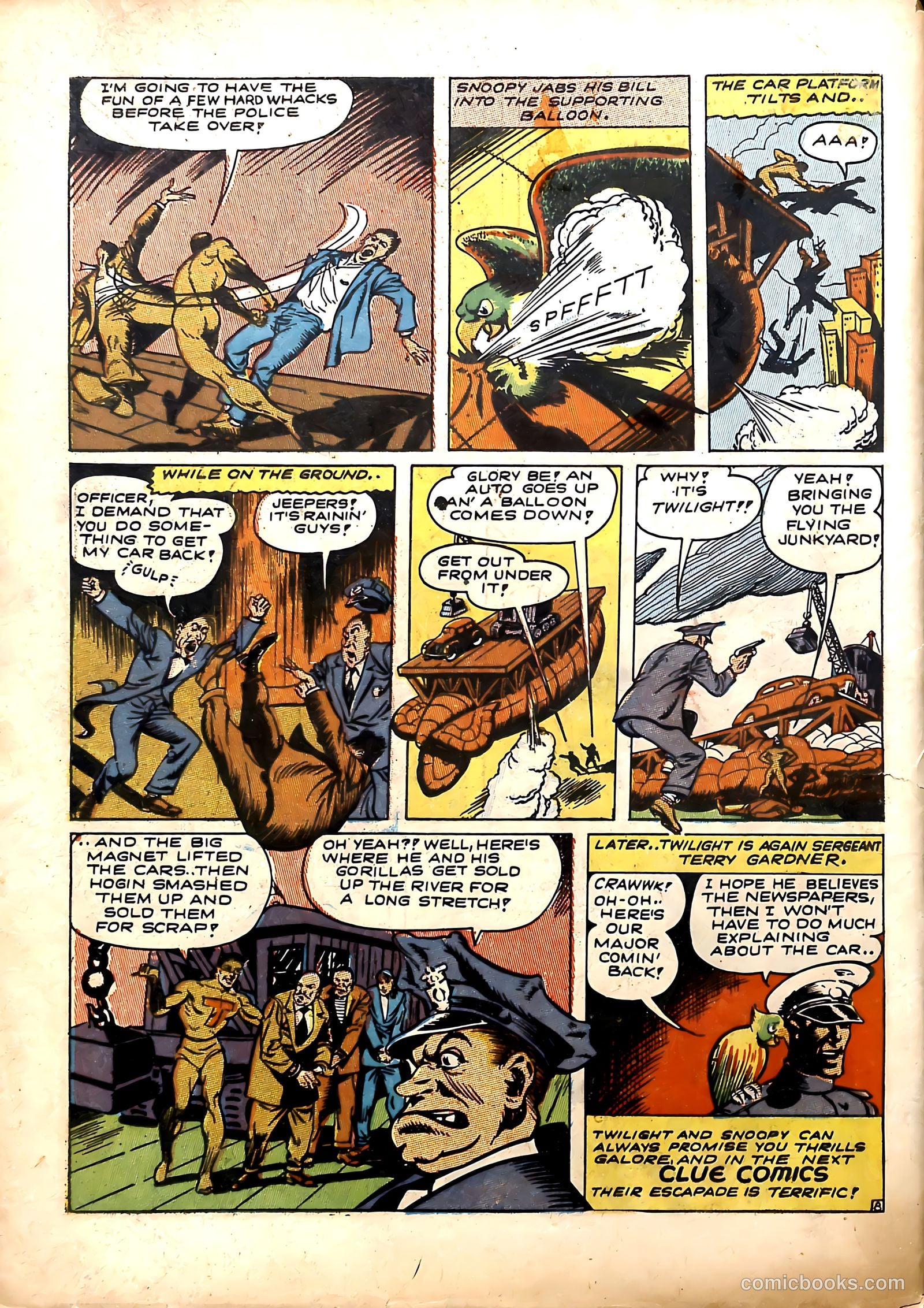 Clue Comics #3 — page 66 of 68