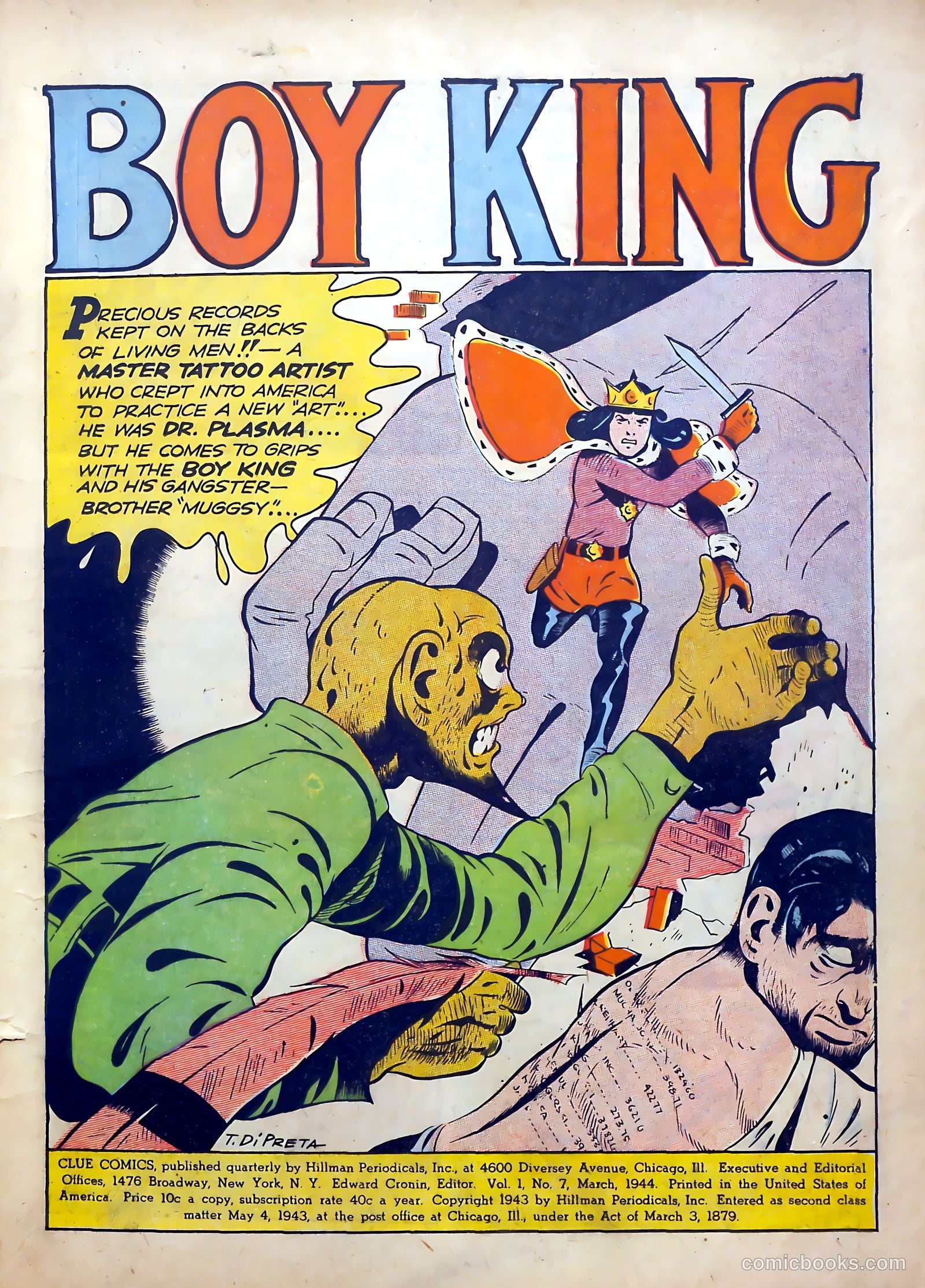 Clue Comics #7 — page 3 of 68