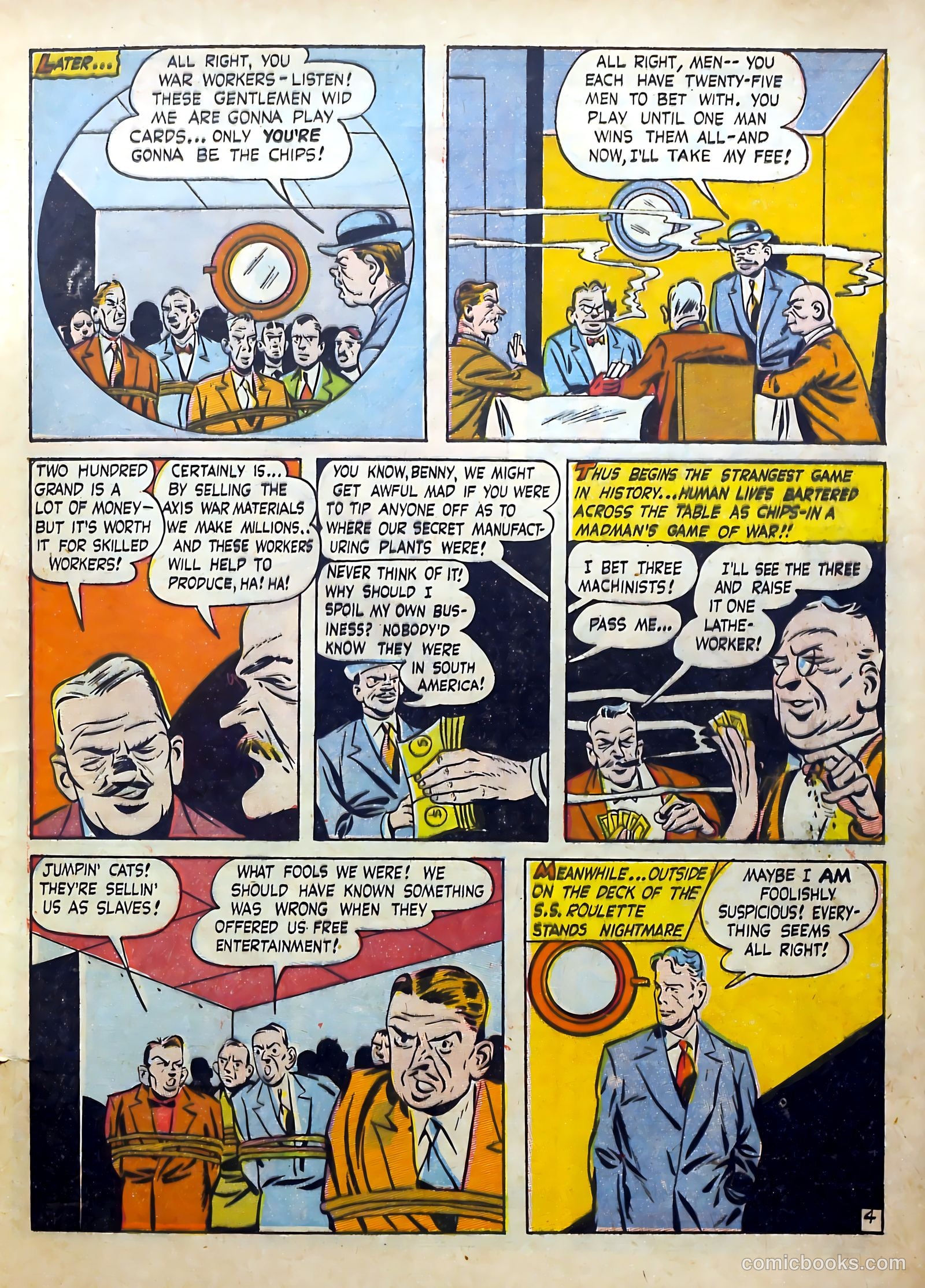 Clue Comics #7 — page 21 of 68