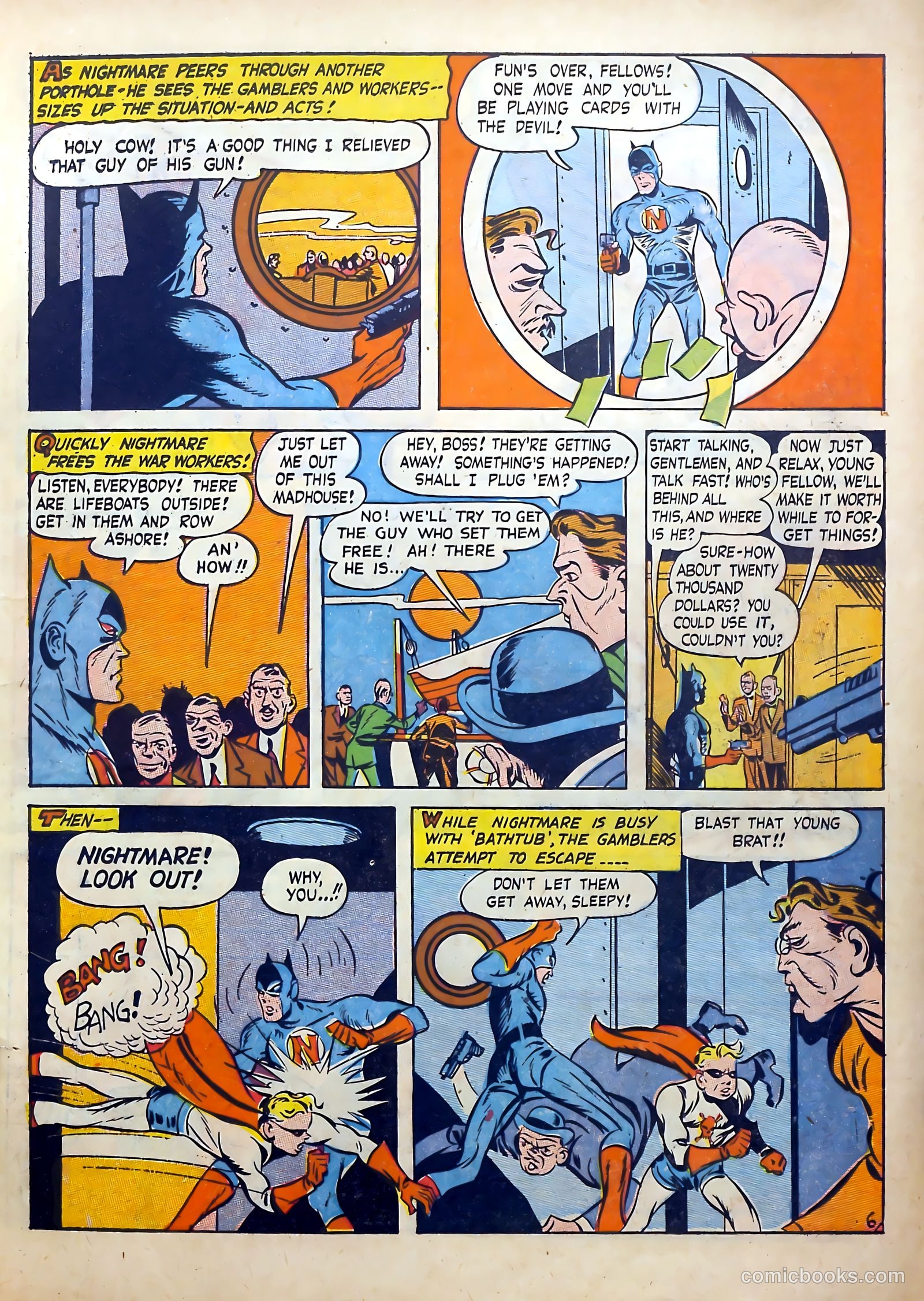 Clue Comics #7 — page 23 of 68