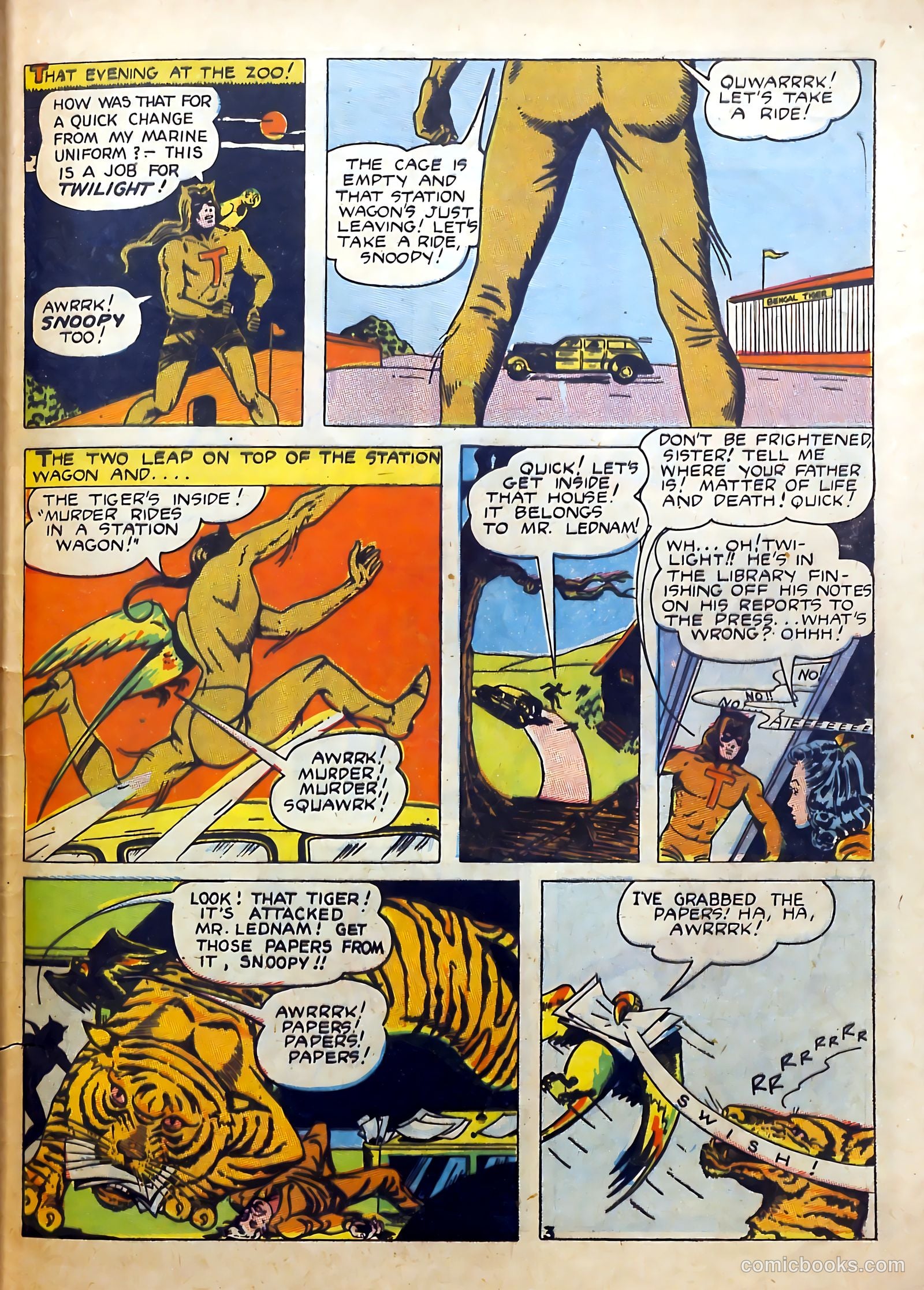Clue Comics #7 — page 61 of 68