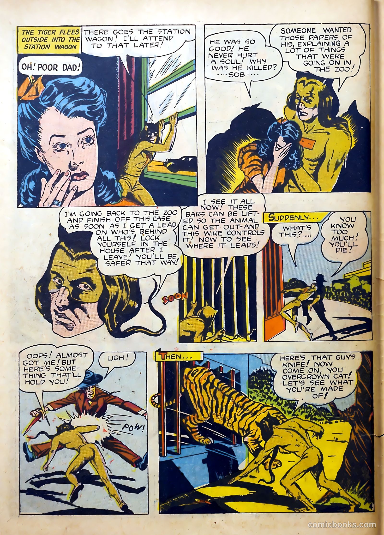 Clue Comics #7 — page 62 of 68