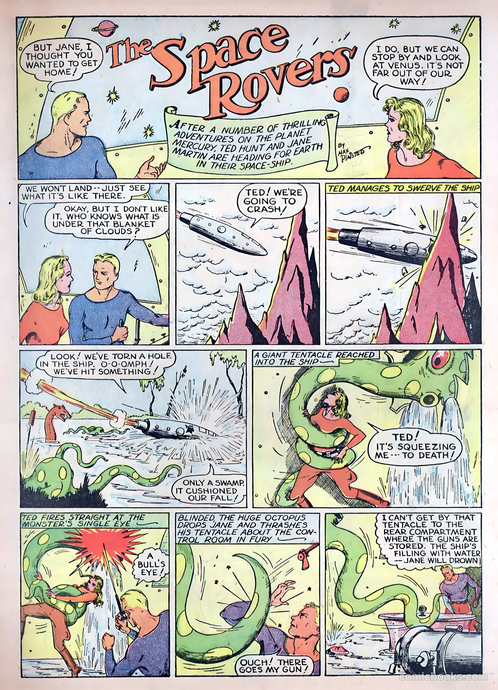 Exciting Comics #3 — page 4 of 69