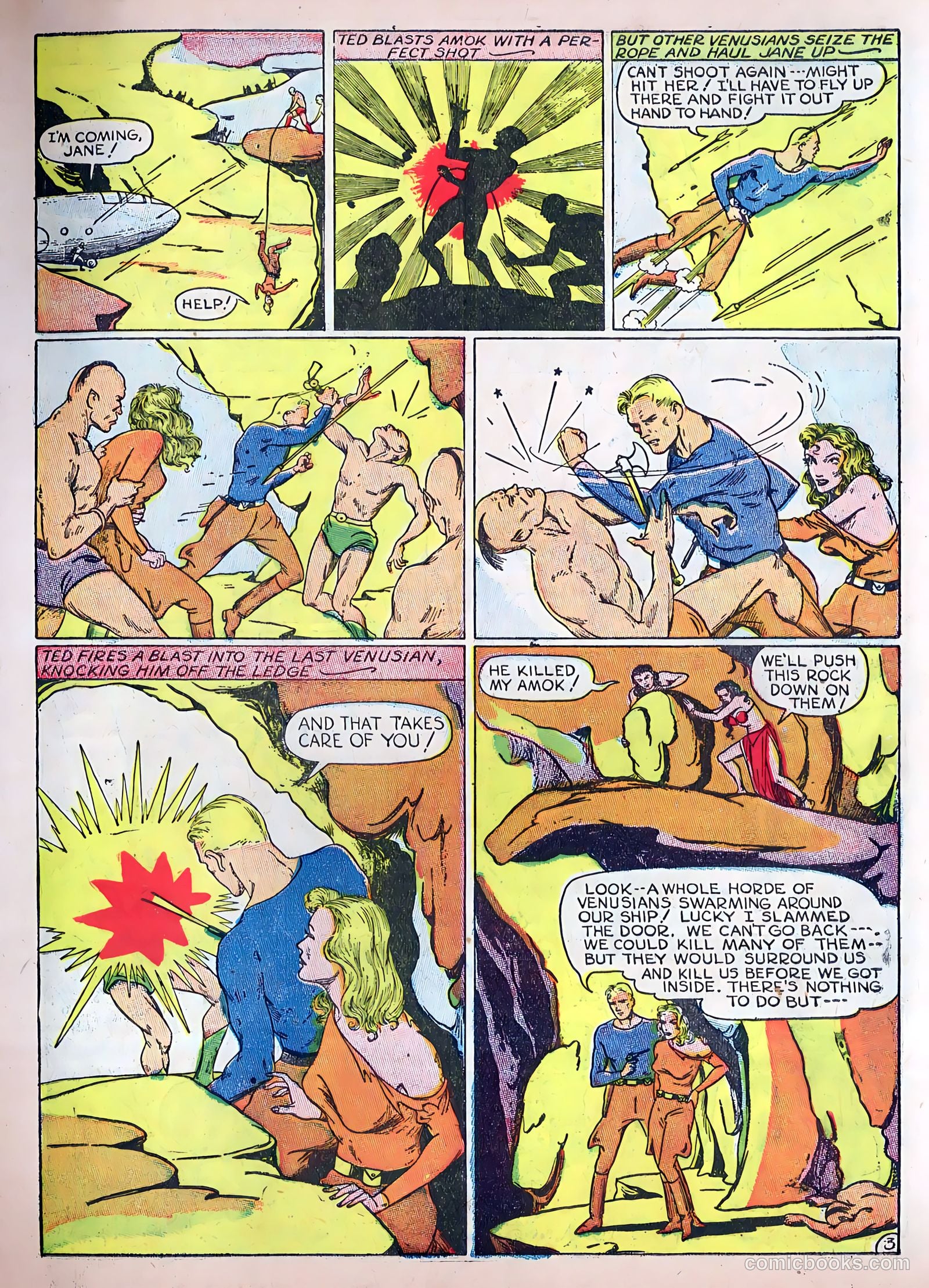 Exciting Comics #3 — page 6 of 69