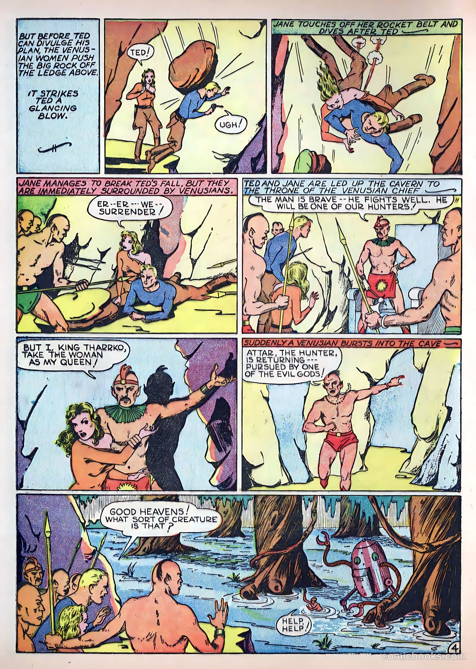 Exciting Comics #3 — page 7 of 69