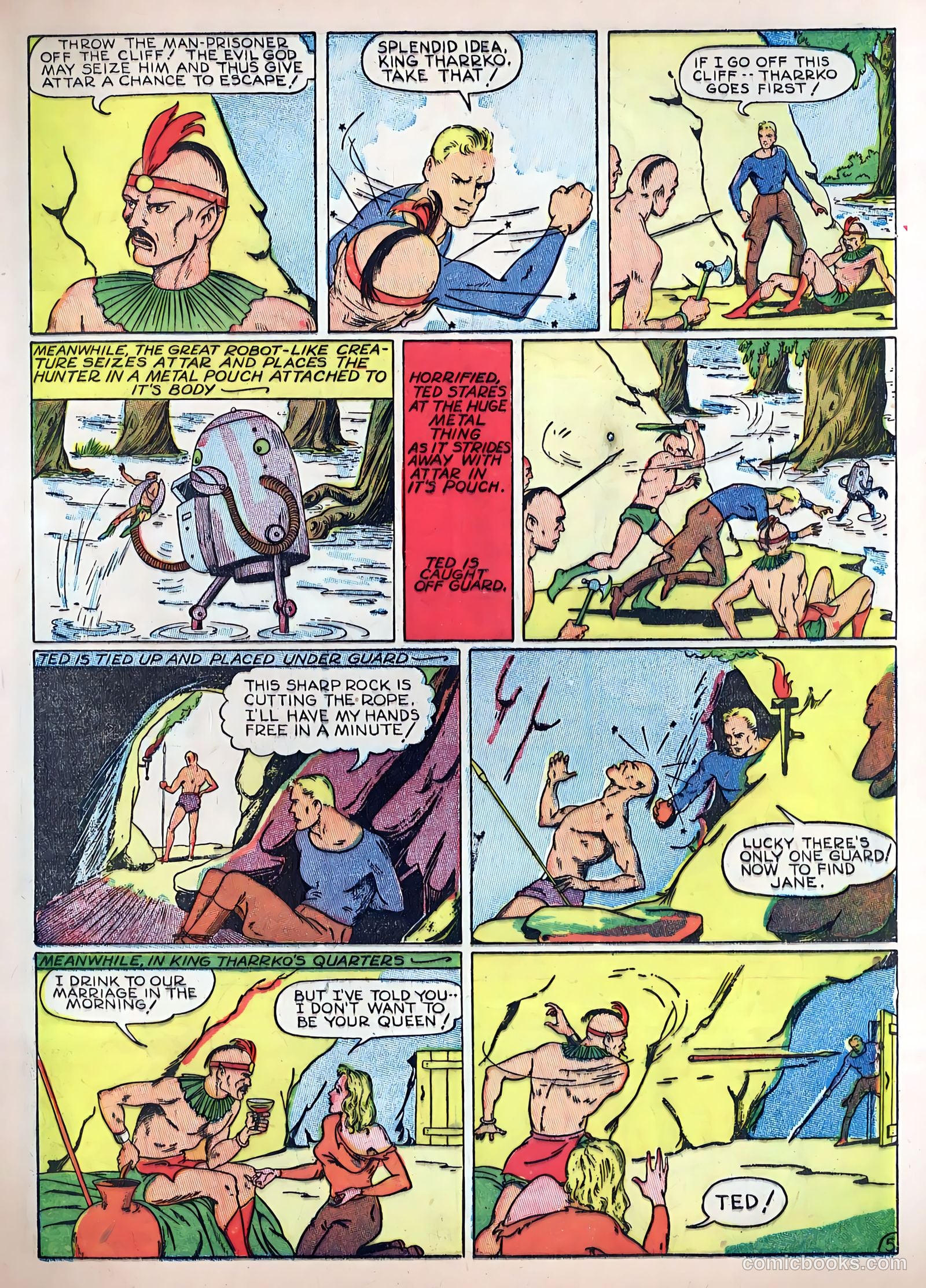 Exciting Comics #3 — page 8 of 69