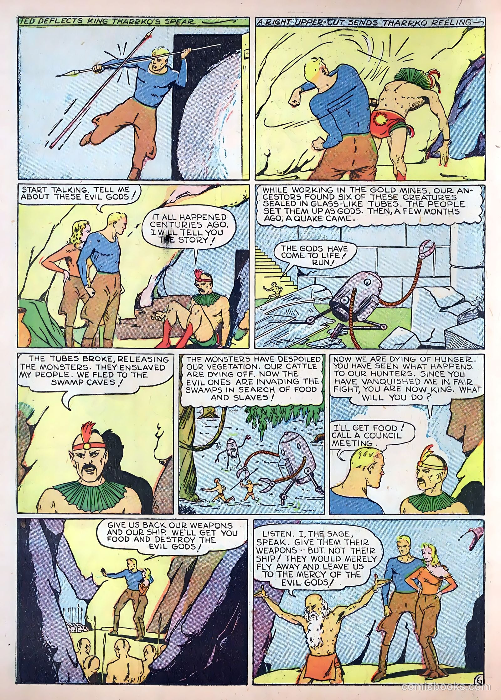 Exciting Comics #3 — page 9 of 69