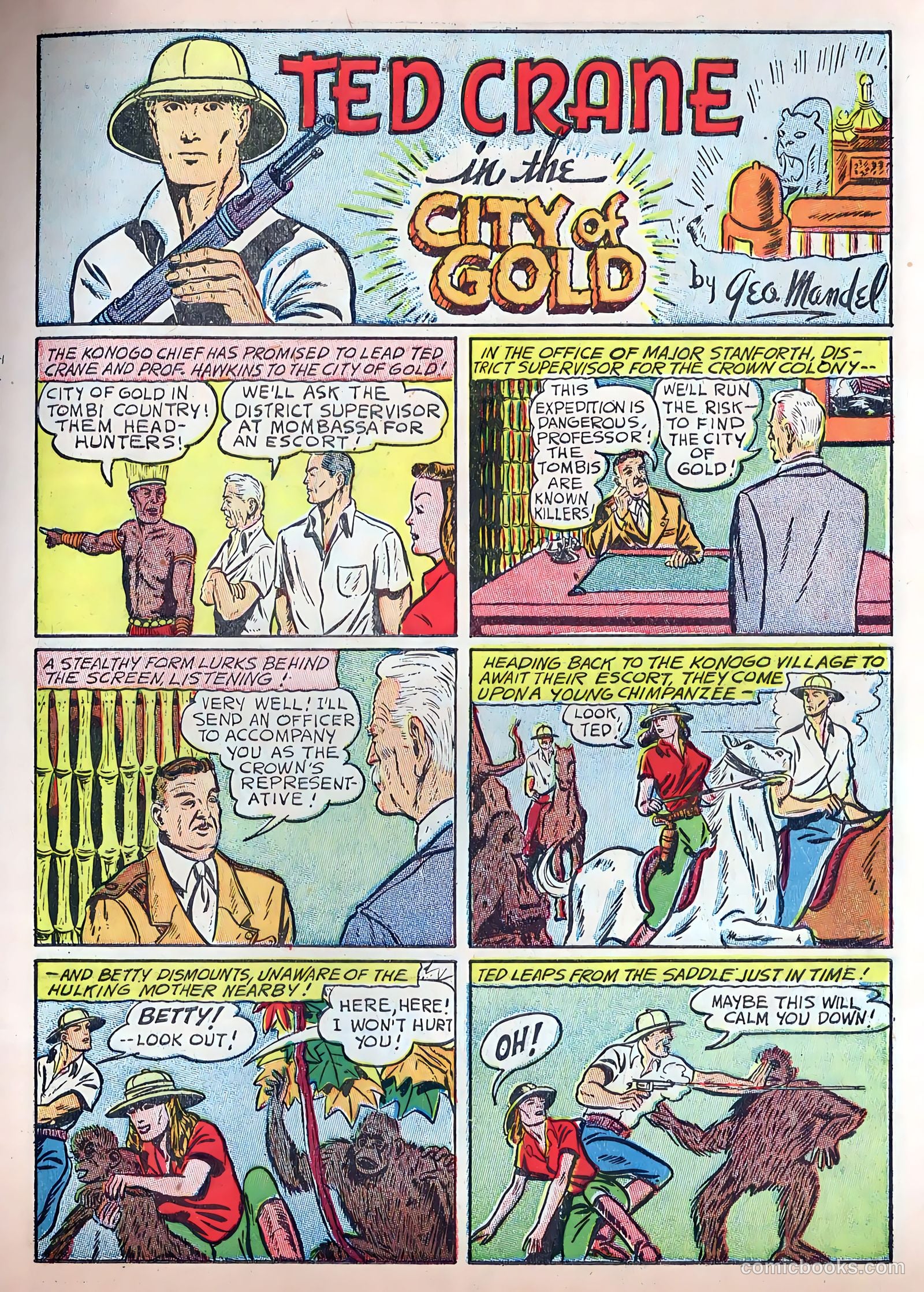Exciting Comics #3 — page 14 of 69