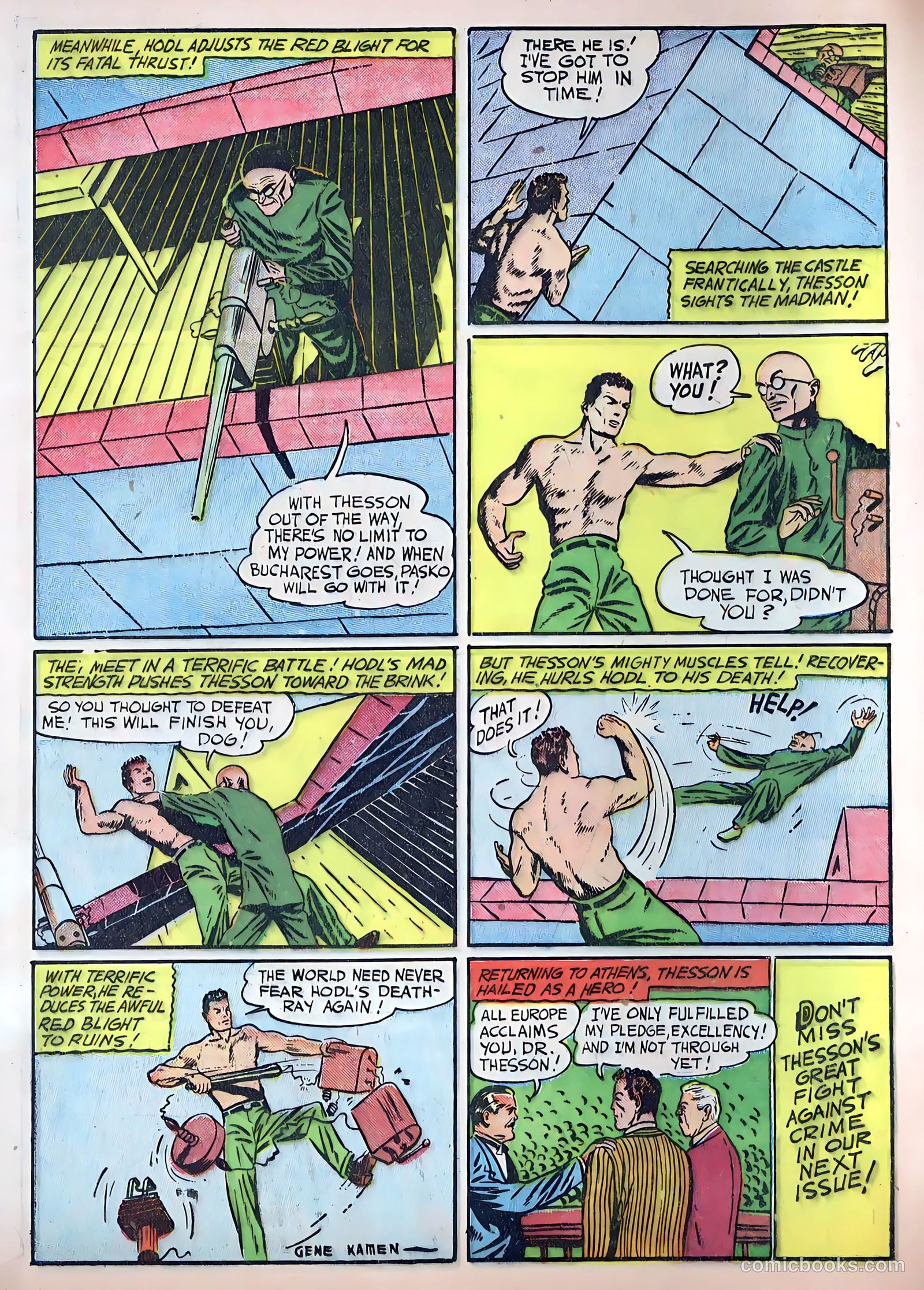 Exciting Comics #3 — page 37 of 69