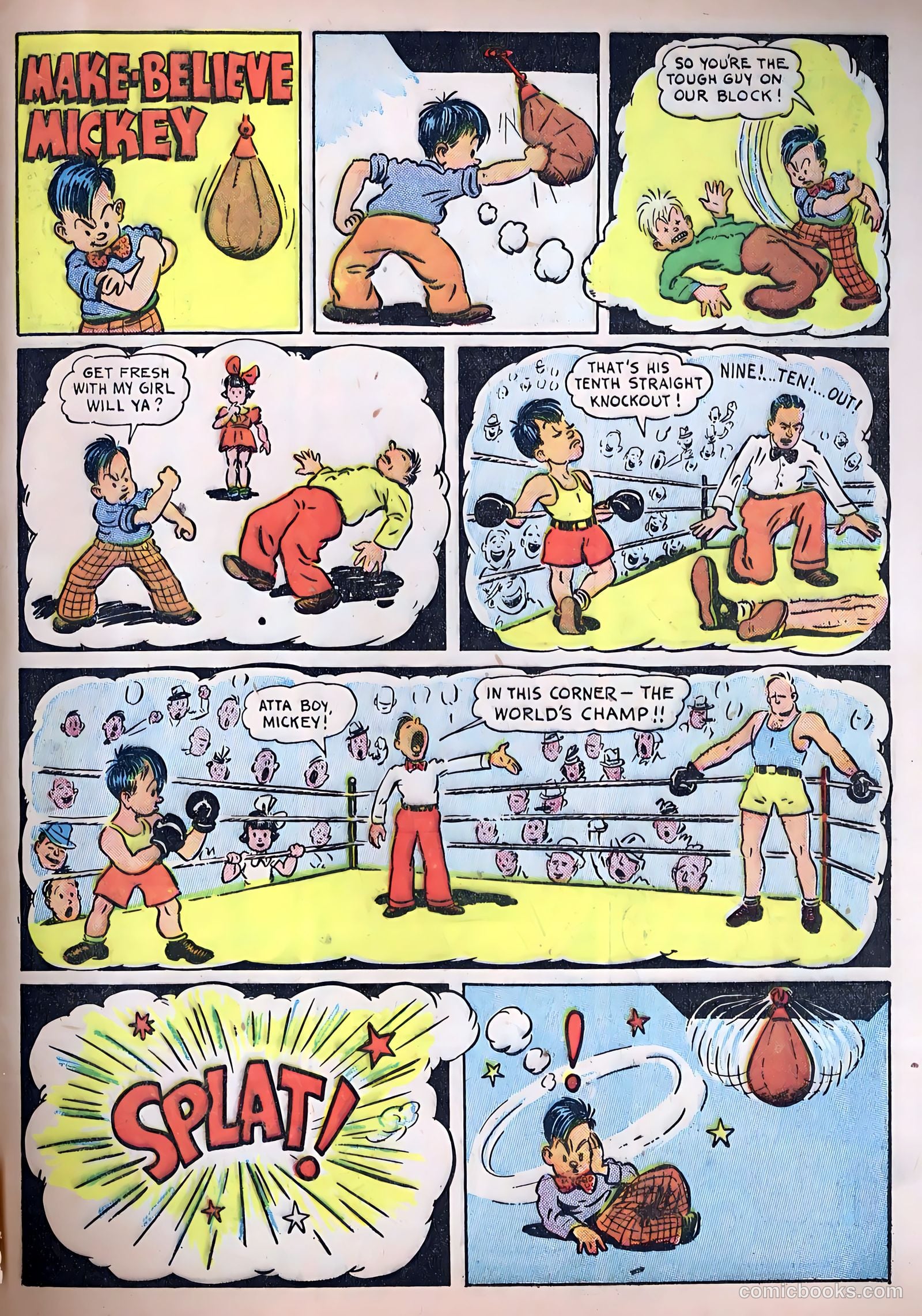 Exciting Comics #3 — page 66 of 69