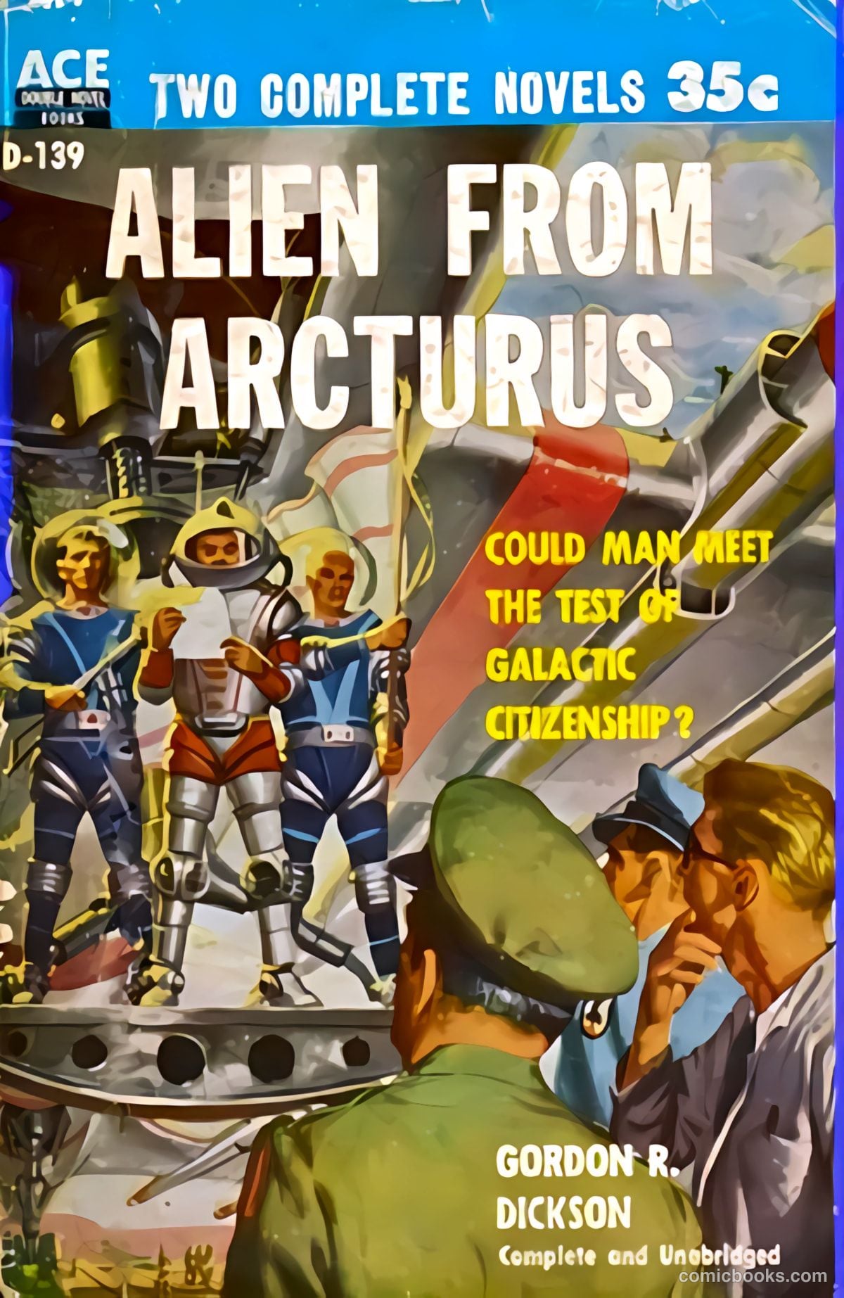 Alien from Arcturus #1 — page 1 of 1