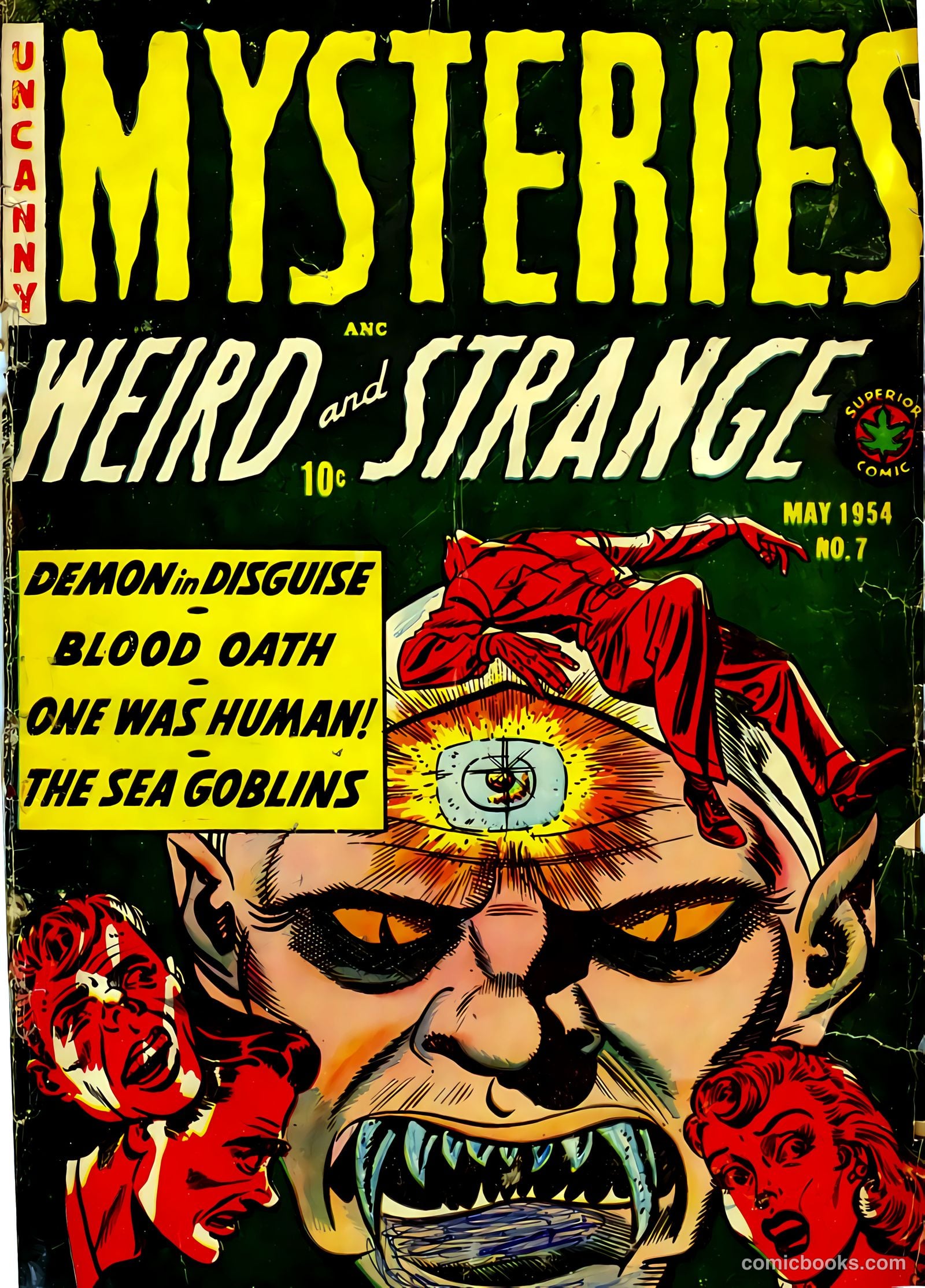 Mysteries Weird and Strange #7 — page 1 of 36