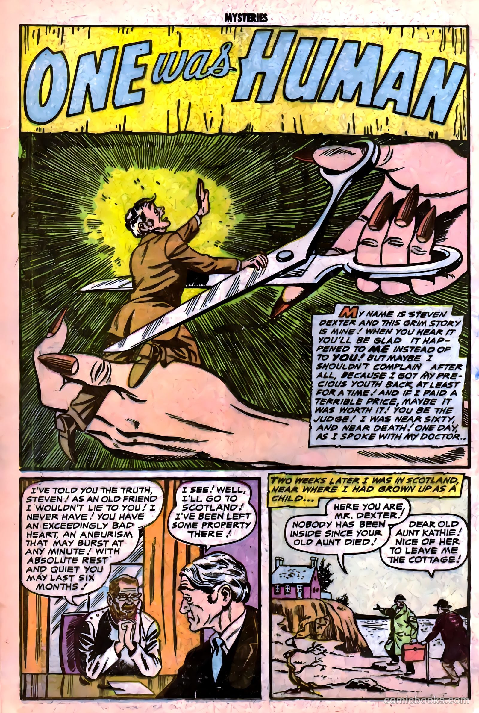 Mysteries Weird and Strange #7 — page 12 of 36