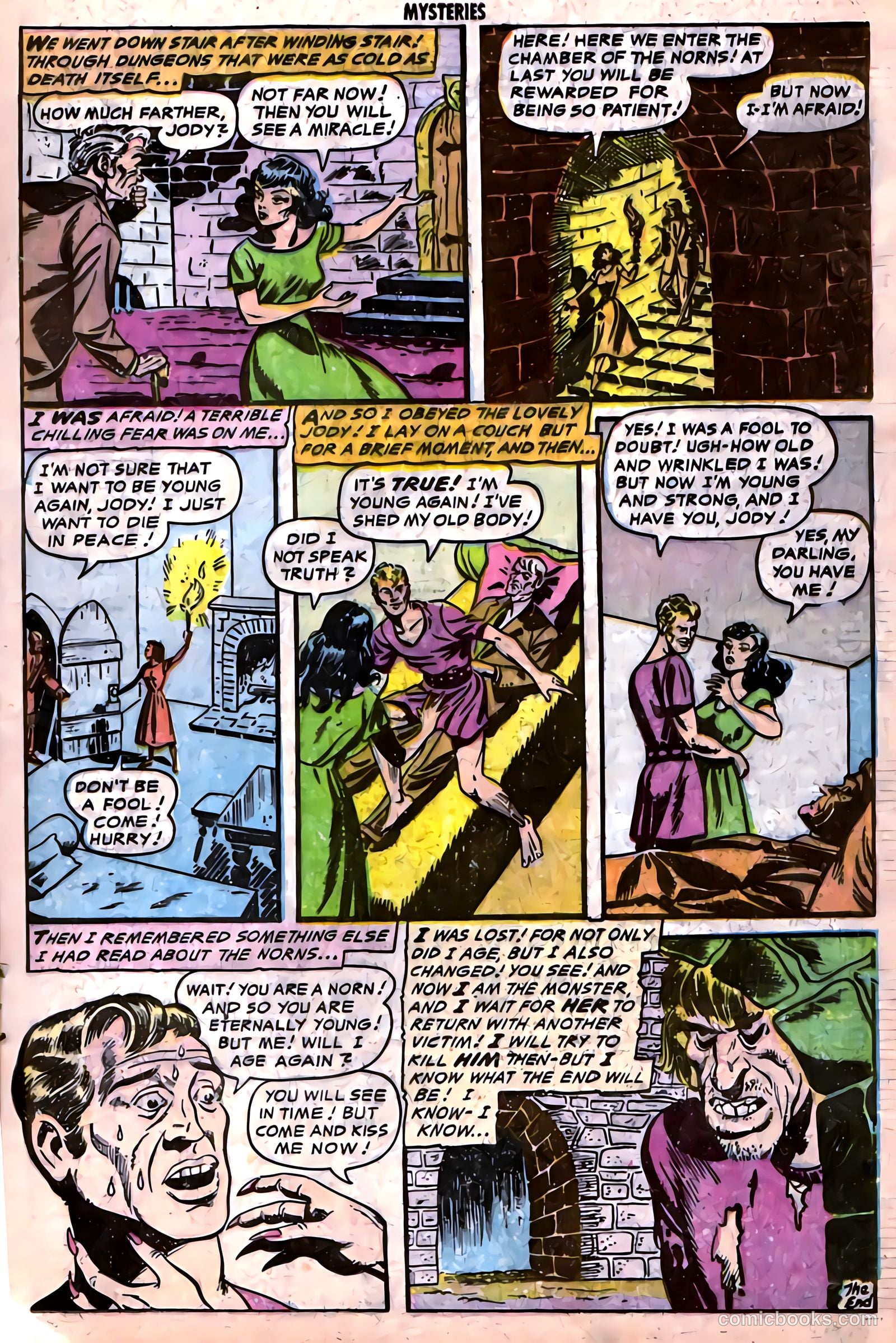 Mysteries Weird and Strange #7 — page 17 of 36