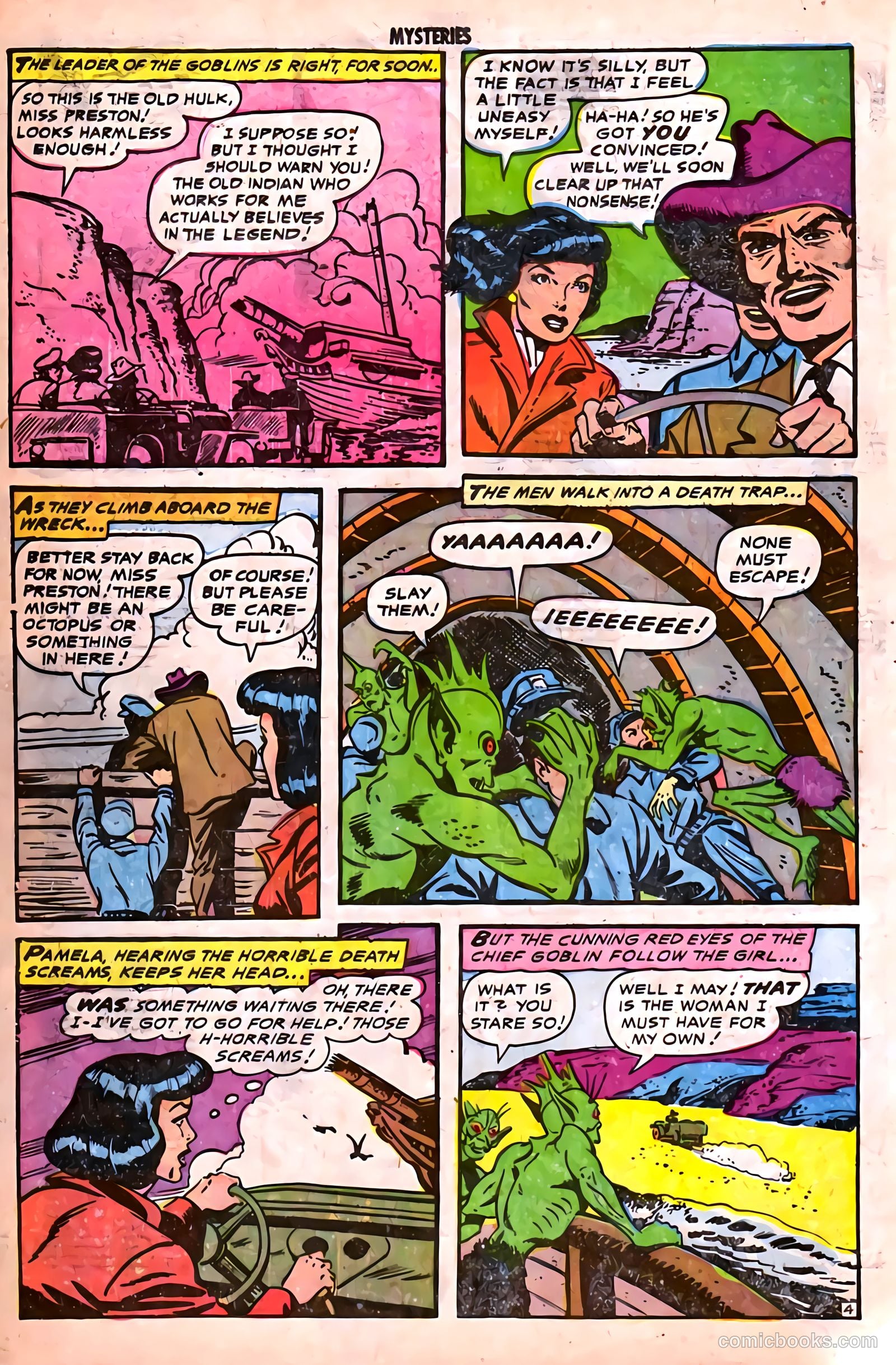 Mysteries Weird and Strange #7 — page 30 of 36