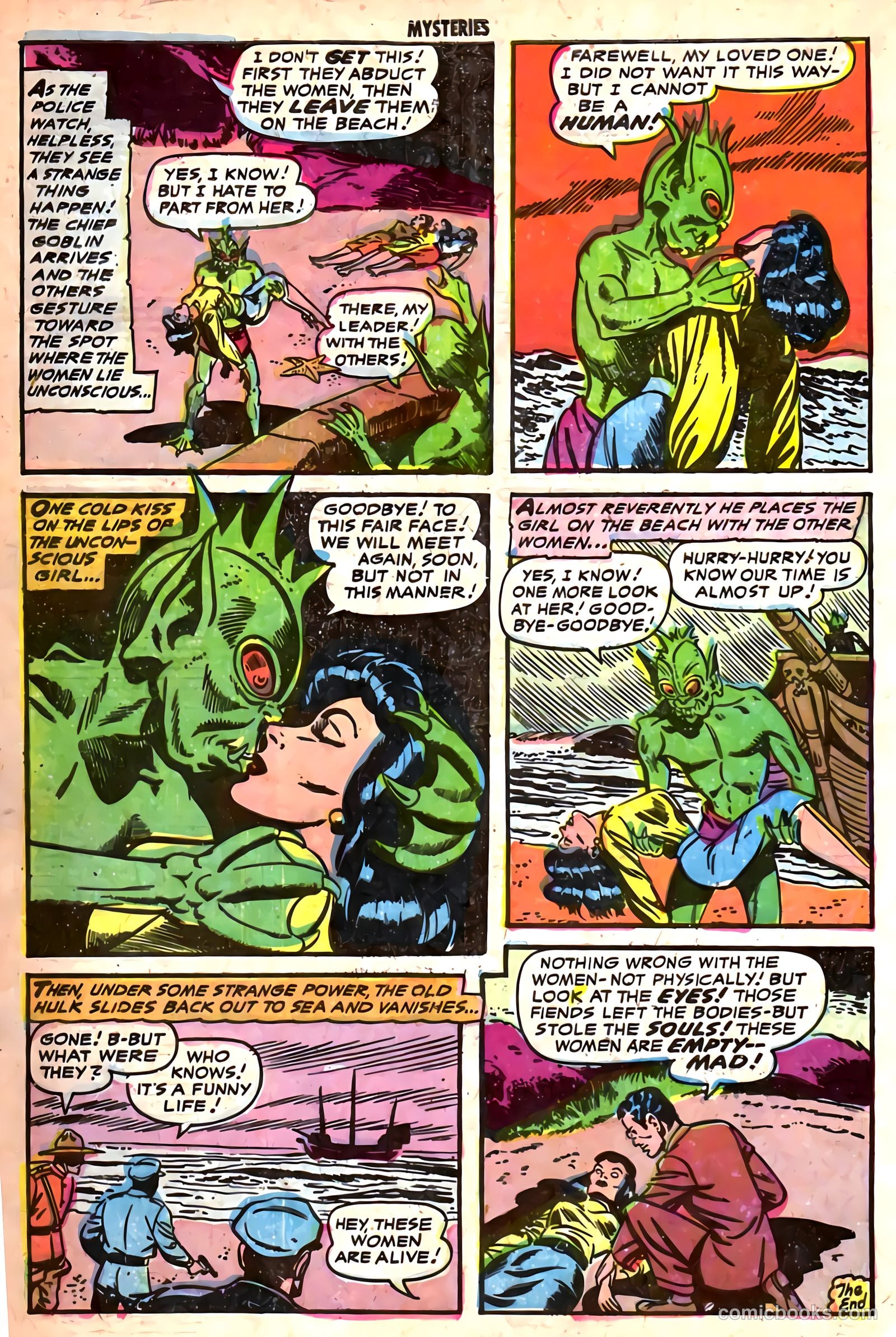 Mysteries Weird and Strange #7 — page 34 of 36
