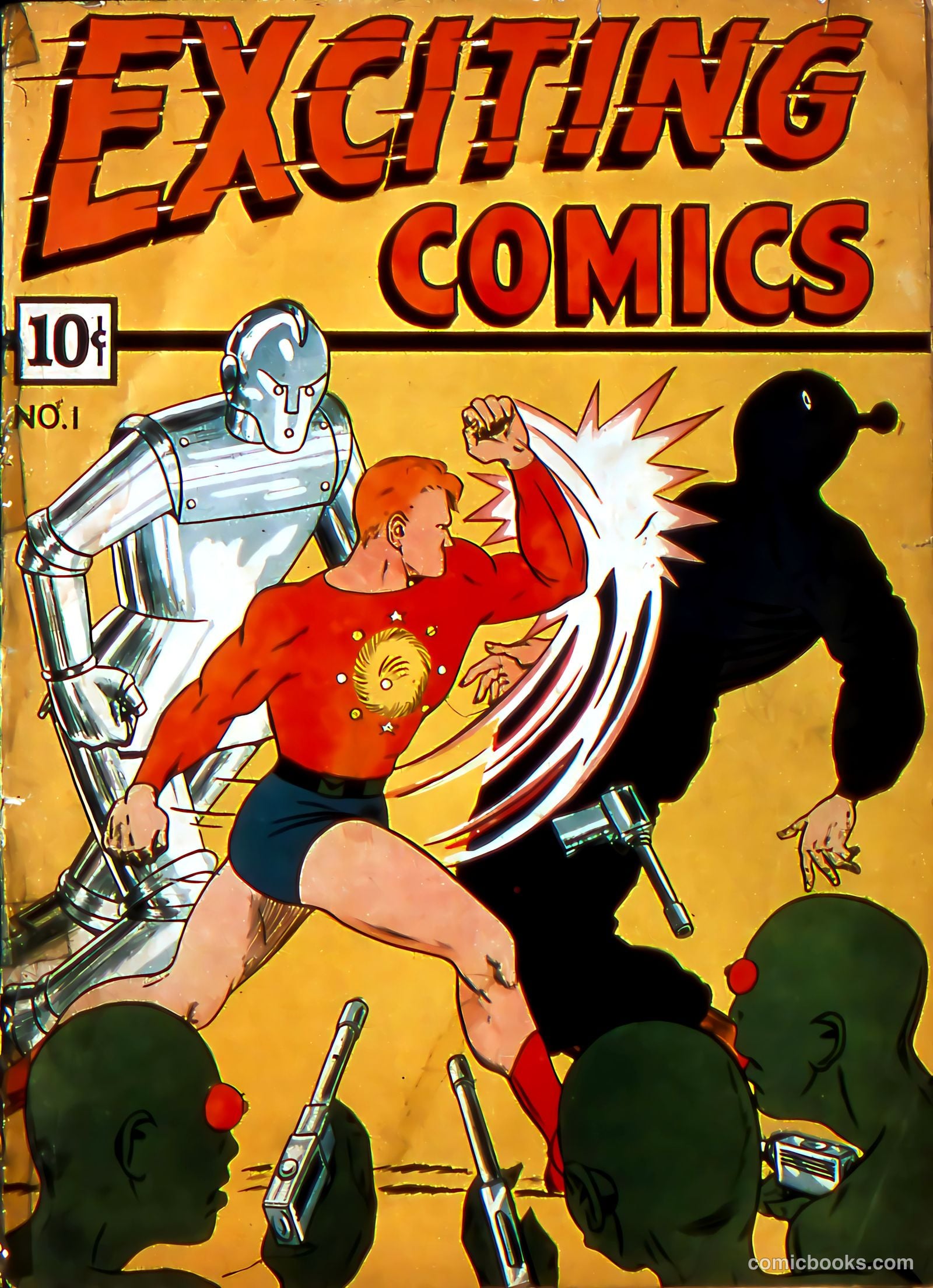 Exciting Comics #1 — page 1 of 68