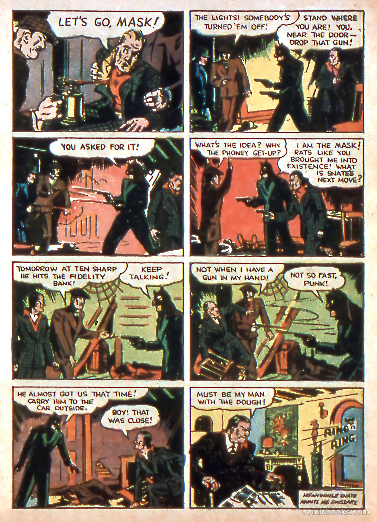 Exciting Comics #1 — page 7 of 68