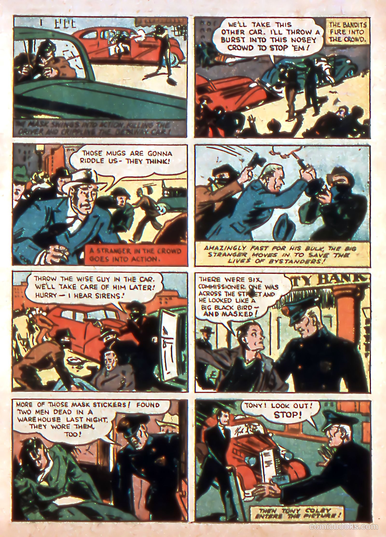 Exciting Comics #1 — page 9 of 68