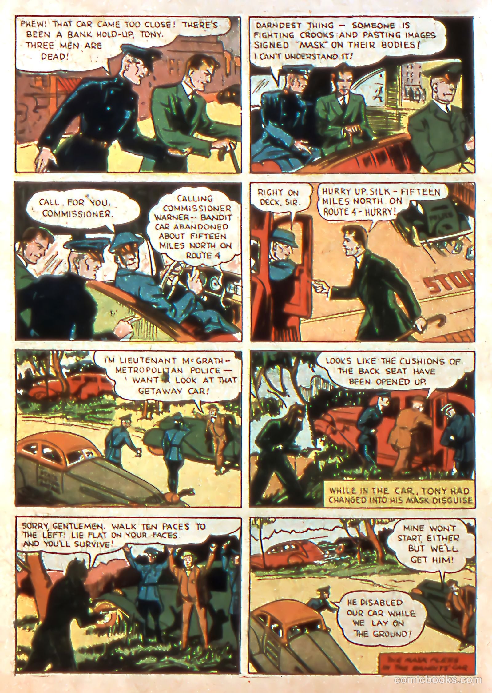 Exciting Comics #1 — page 10 of 68