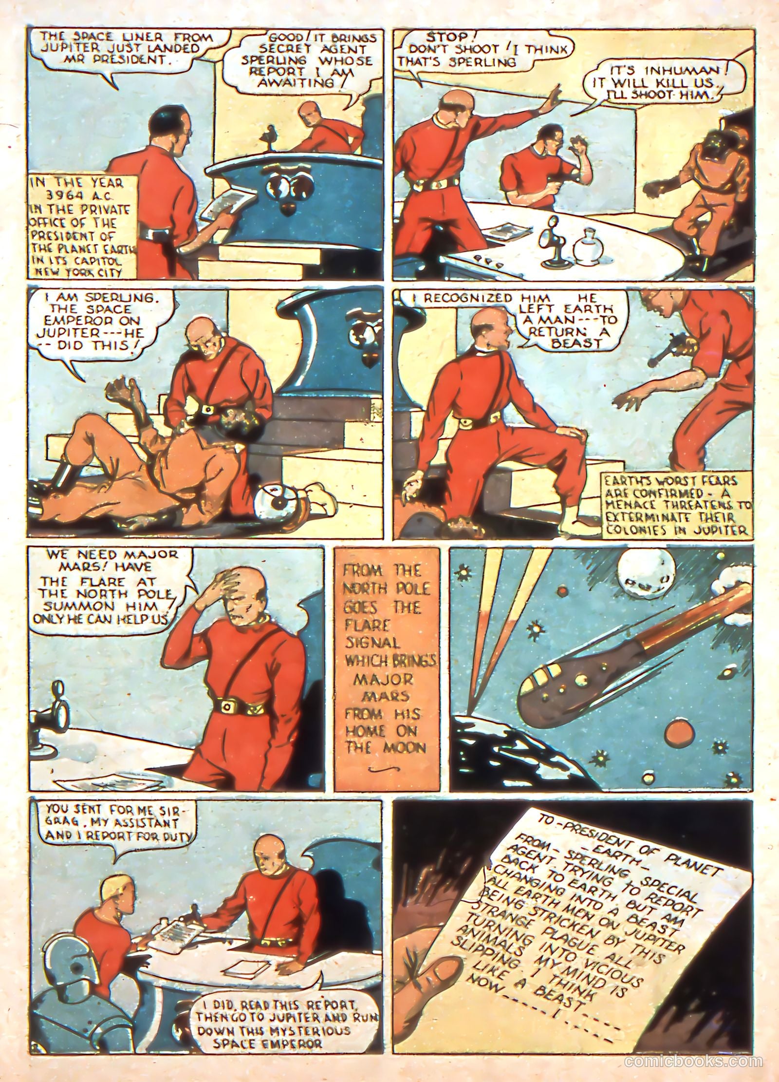 Exciting Comics #1 — page 15 of 68