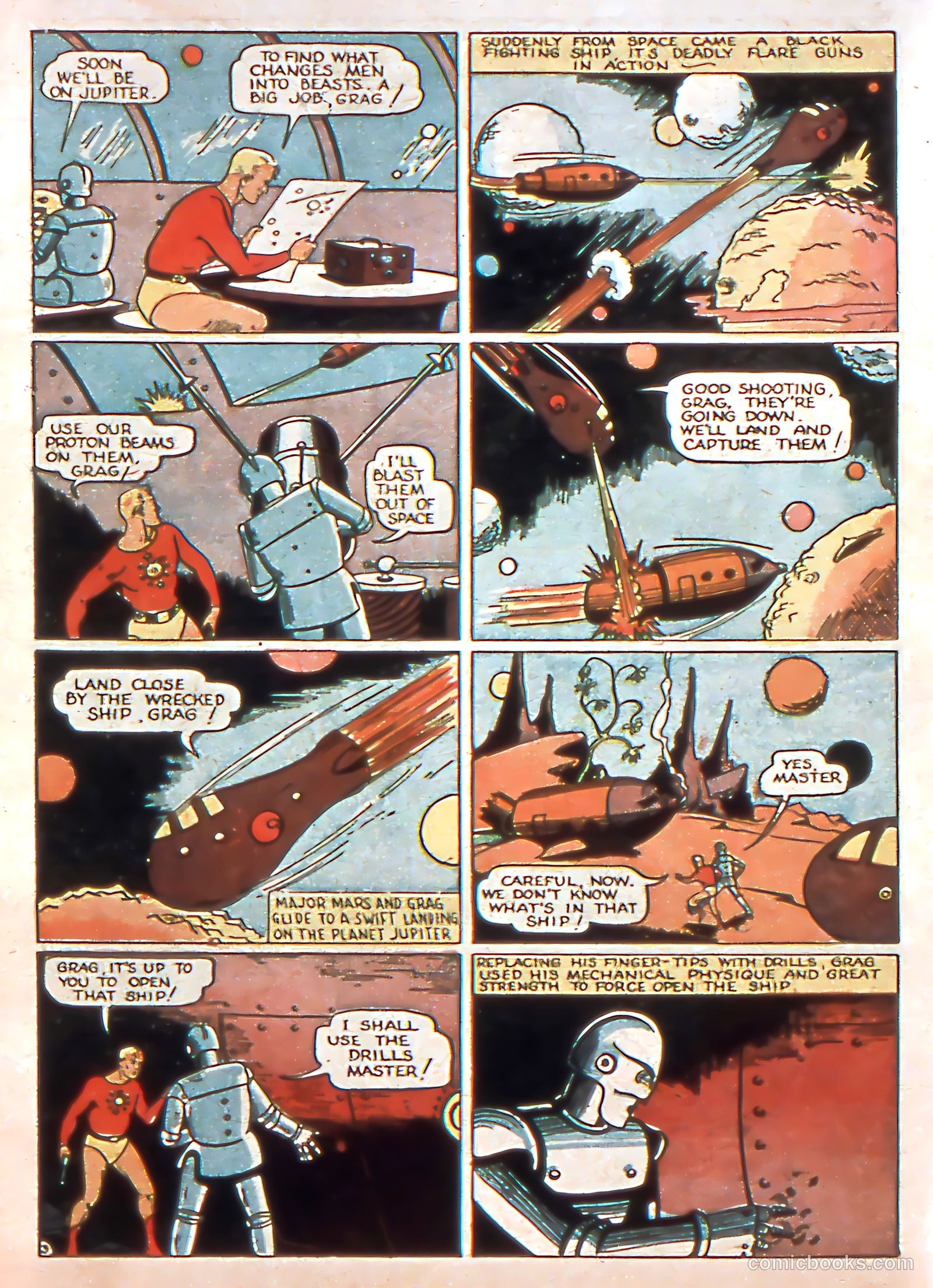 Exciting Comics #1 — page 16 of 68