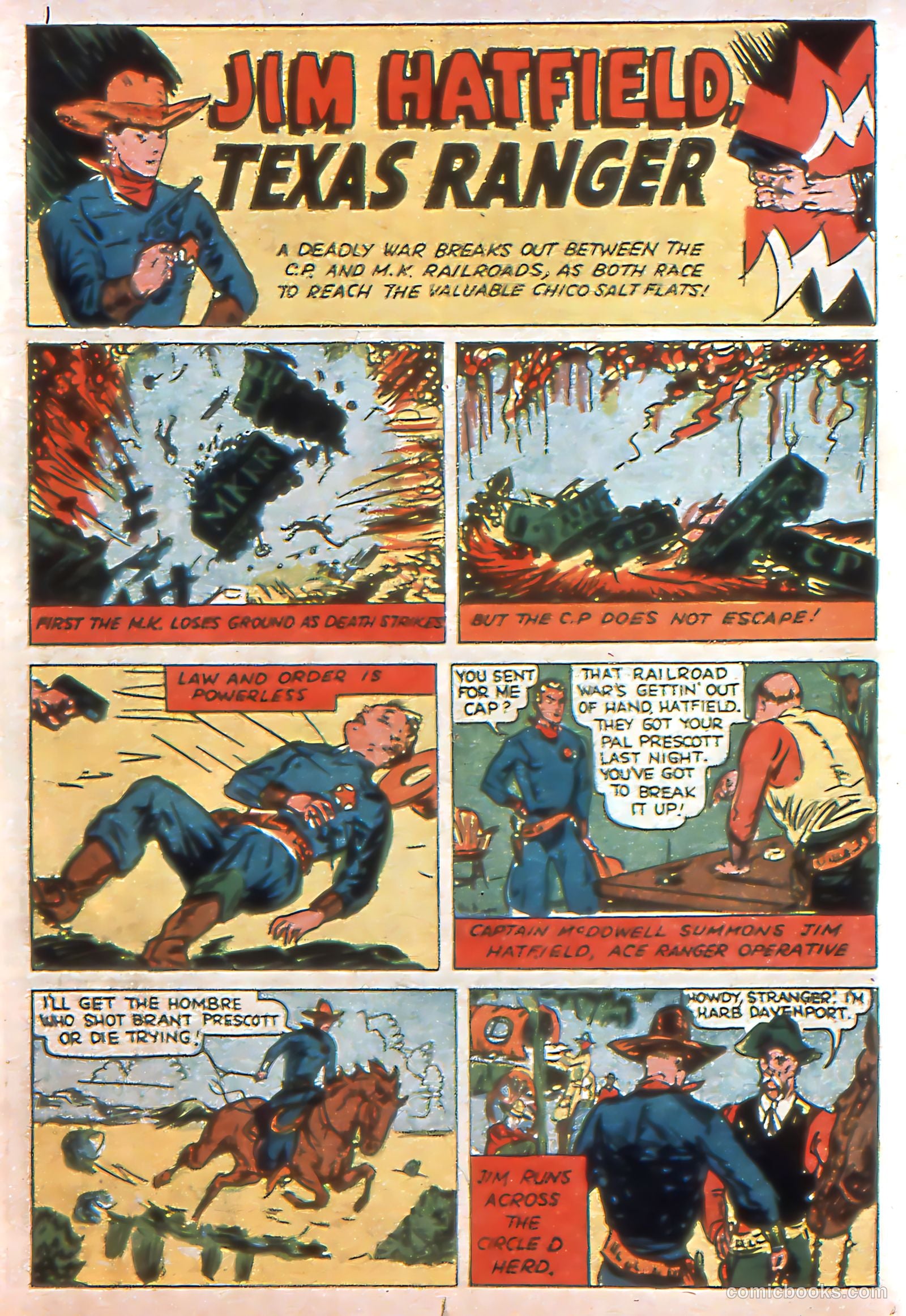 Exciting Comics #1 — page 32 of 68