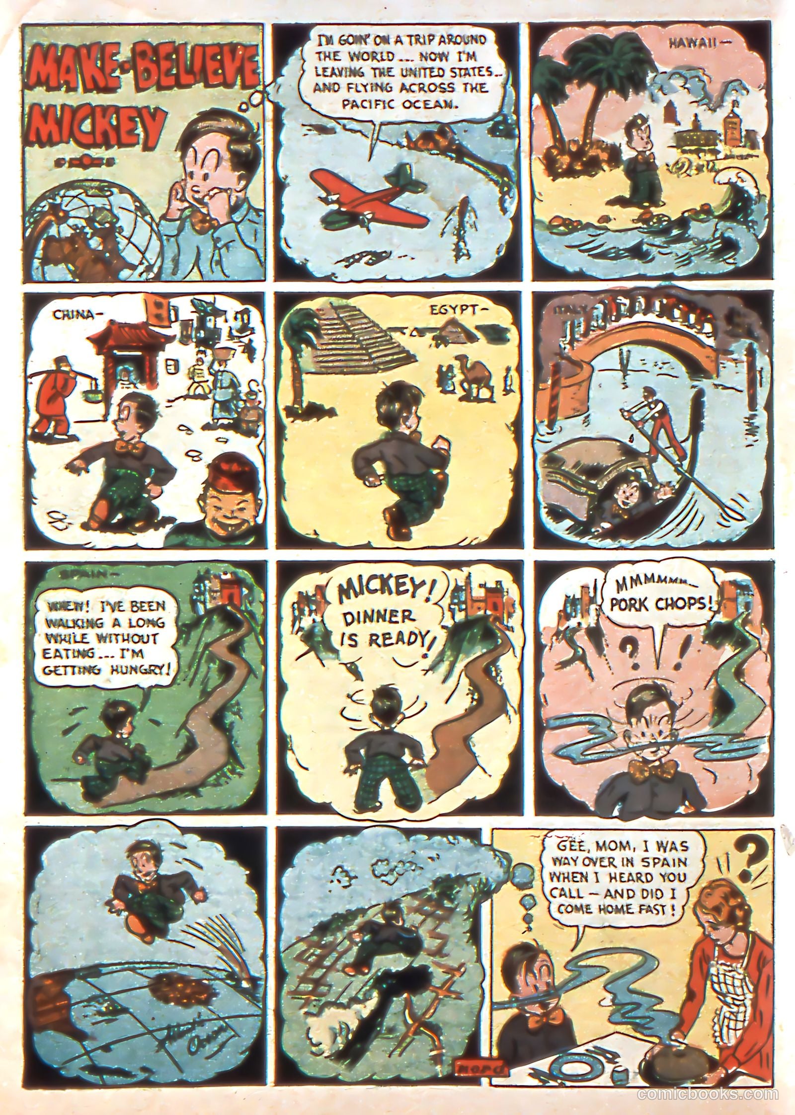 Exciting Comics #1 — page 64 of 68