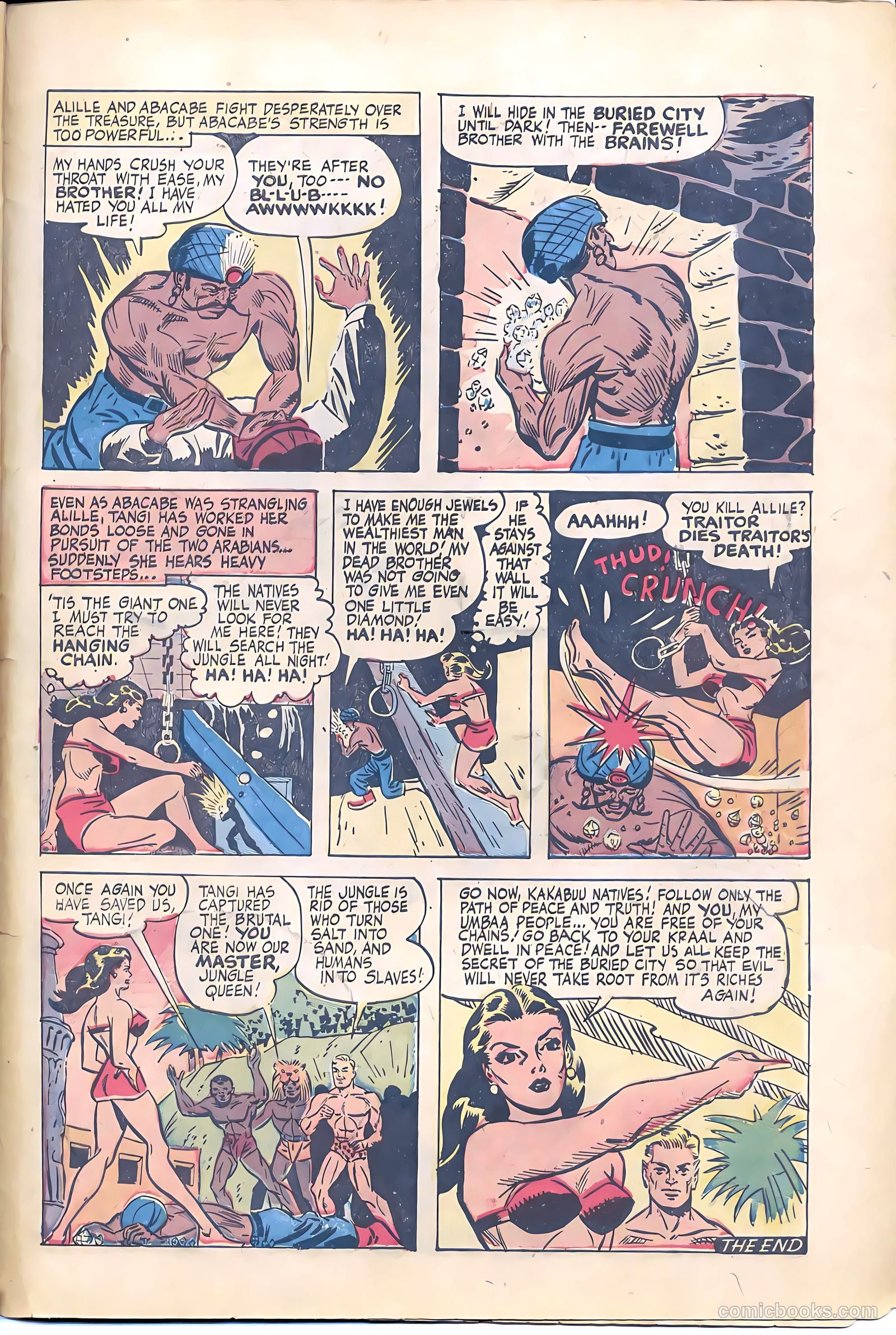 Terrors of the Jungle #1 — page 31 of 32