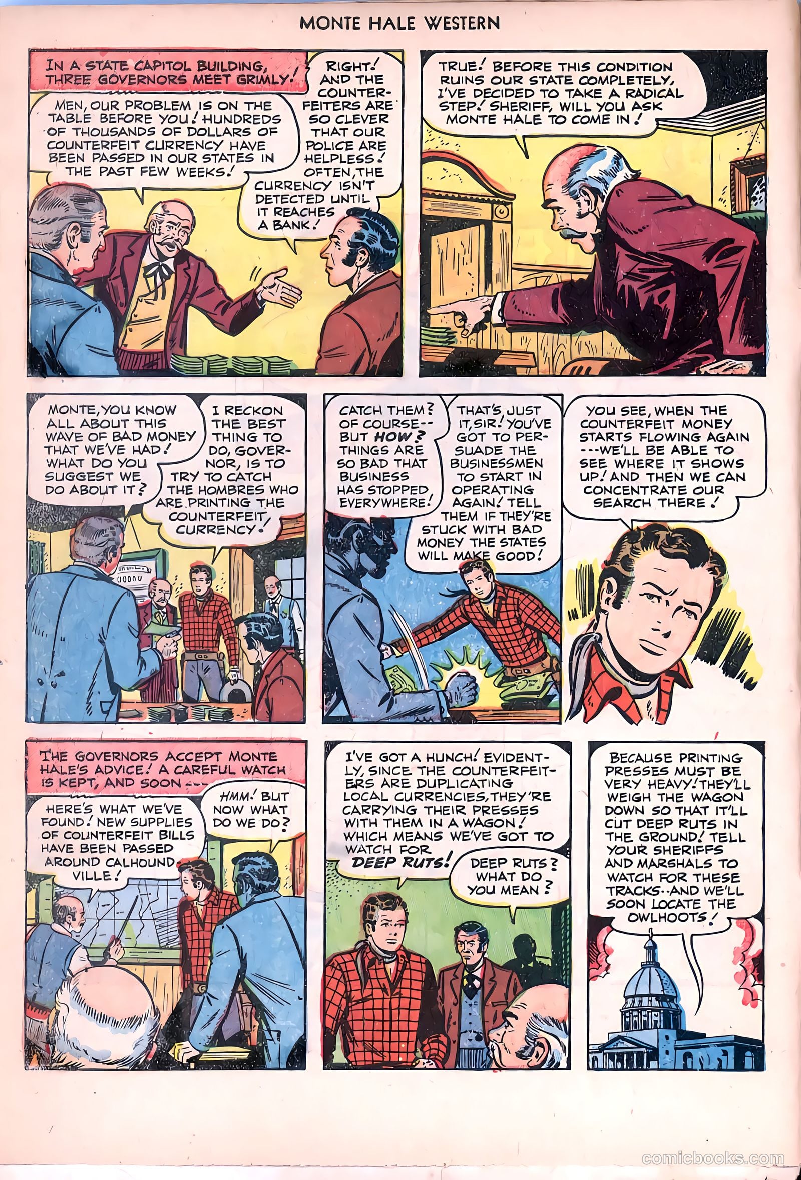 Monte Hale Western #81 — page 4 of 36