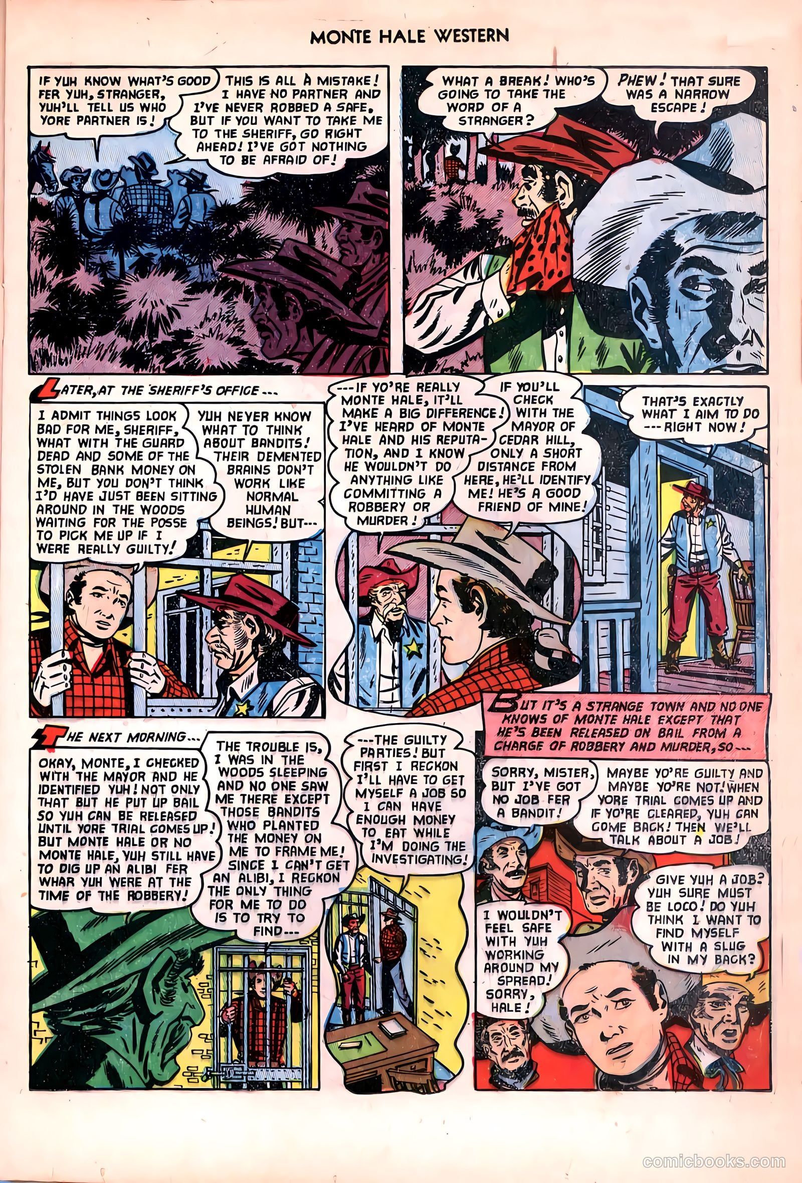 Monte Hale Western #81 — page 13 of 36