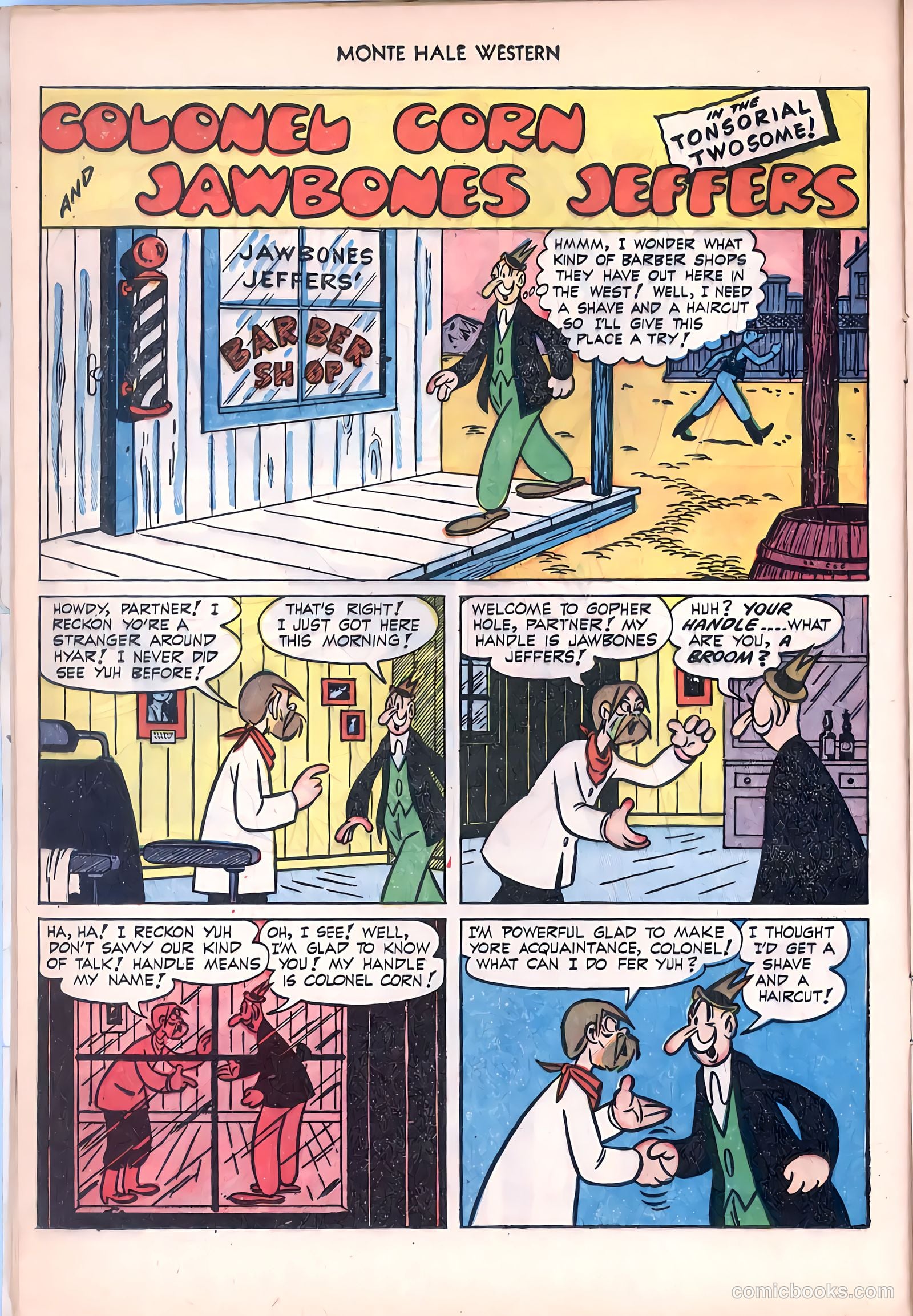 Monte Hale Western #81 — page 16 of 36