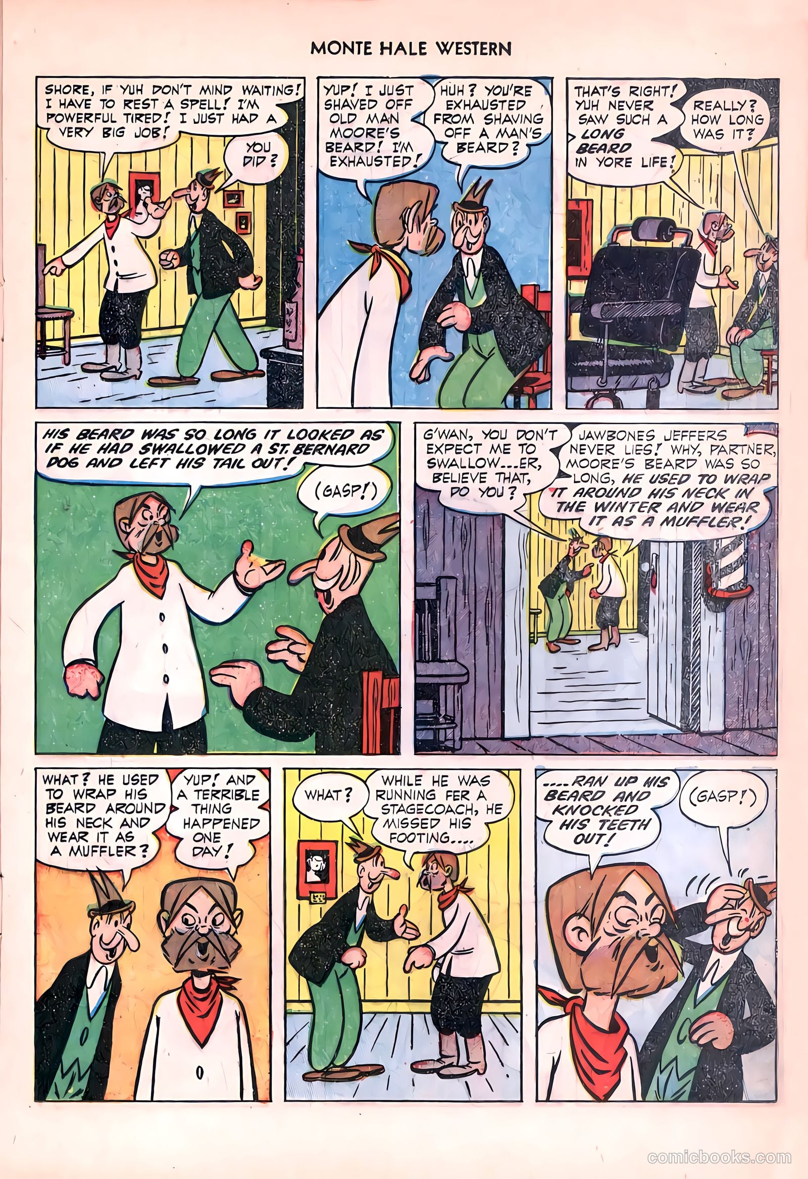 Monte Hale Western #81 — page 17 of 36
