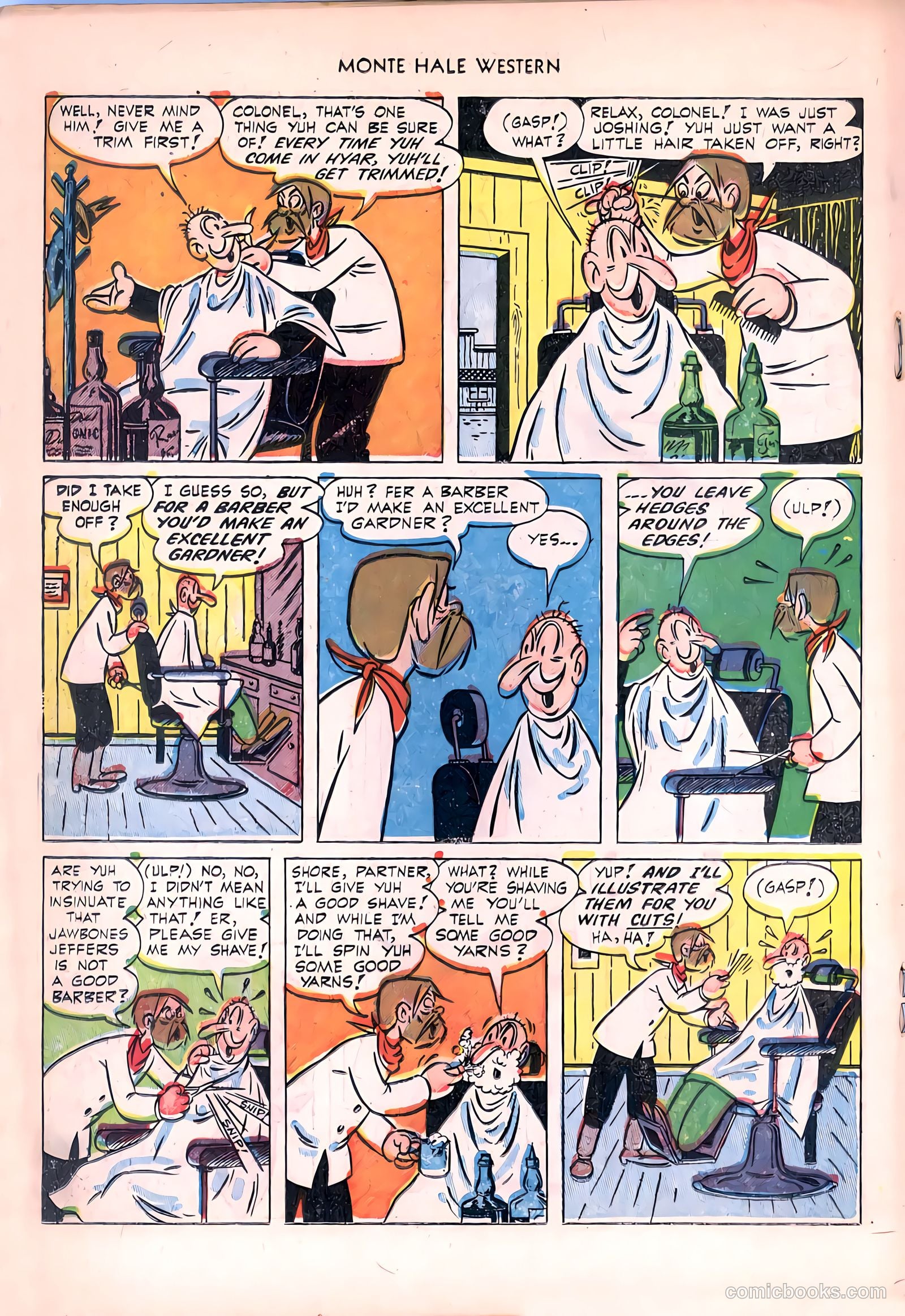 Monte Hale Western #81 — page 18 of 36