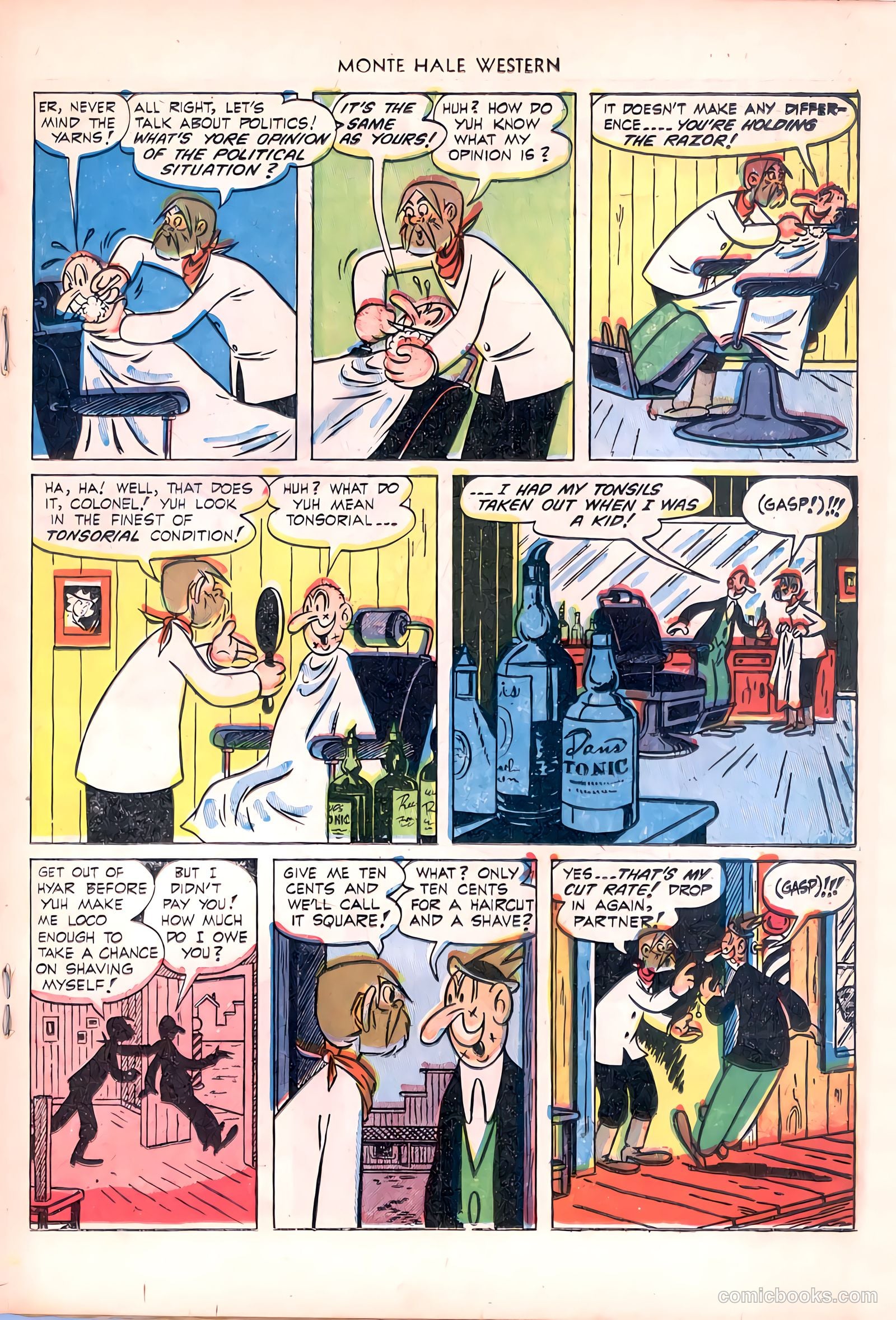 Monte Hale Western #81 — page 19 of 36