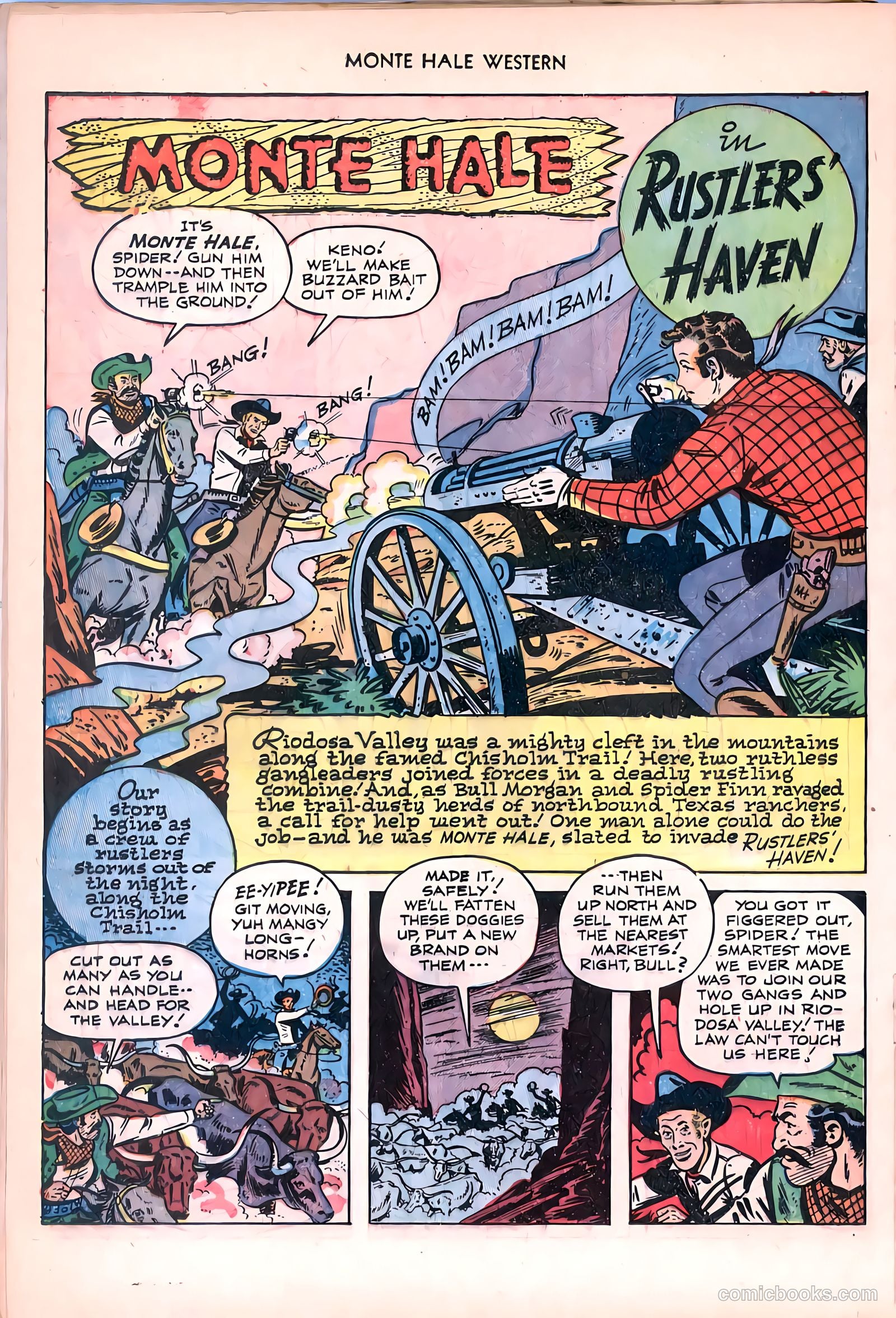 Monte Hale Western #81 — page 20 of 36
