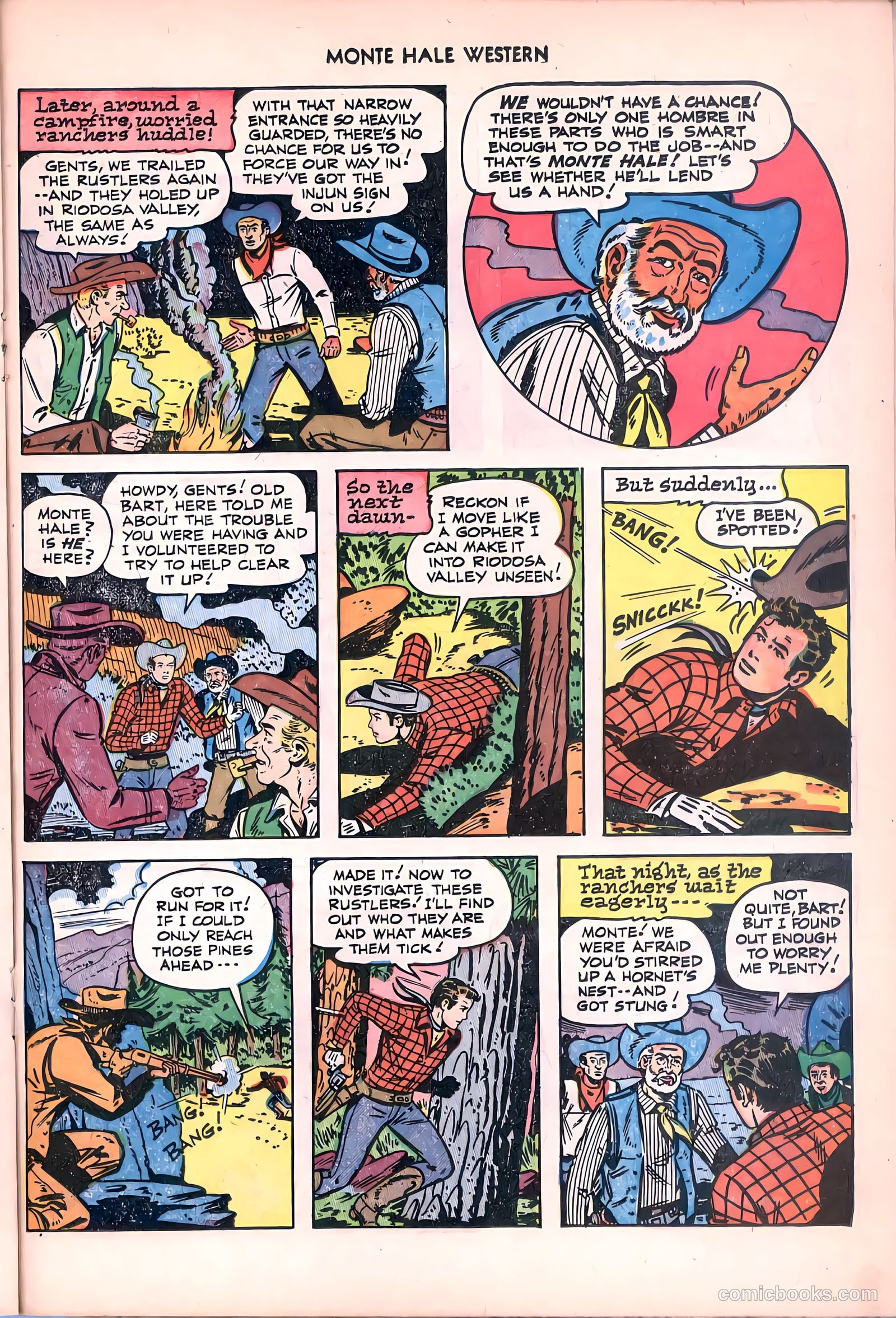 Monte Hale Western #81 — page 21 of 36