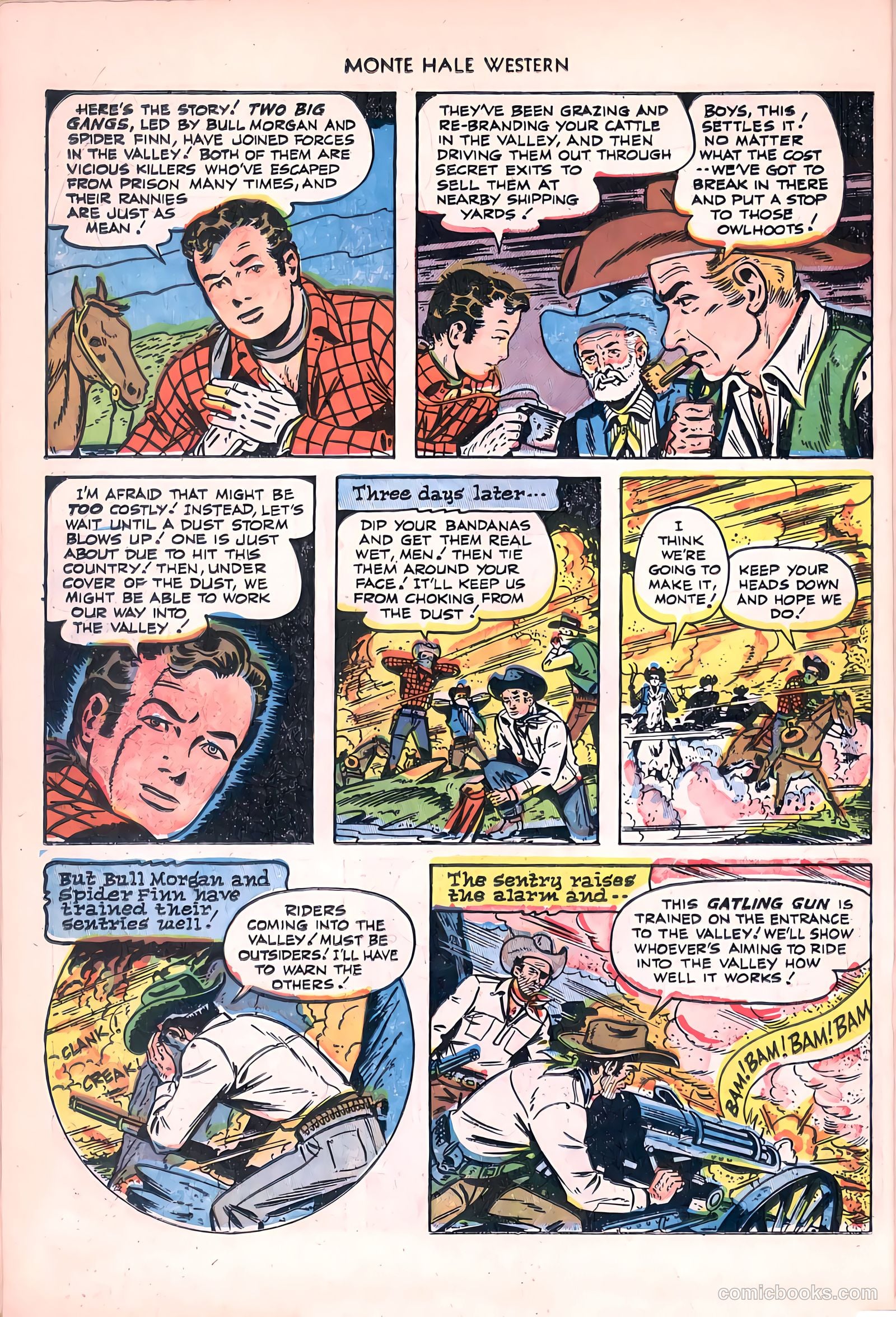 Monte Hale Western #81 — page 22 of 36