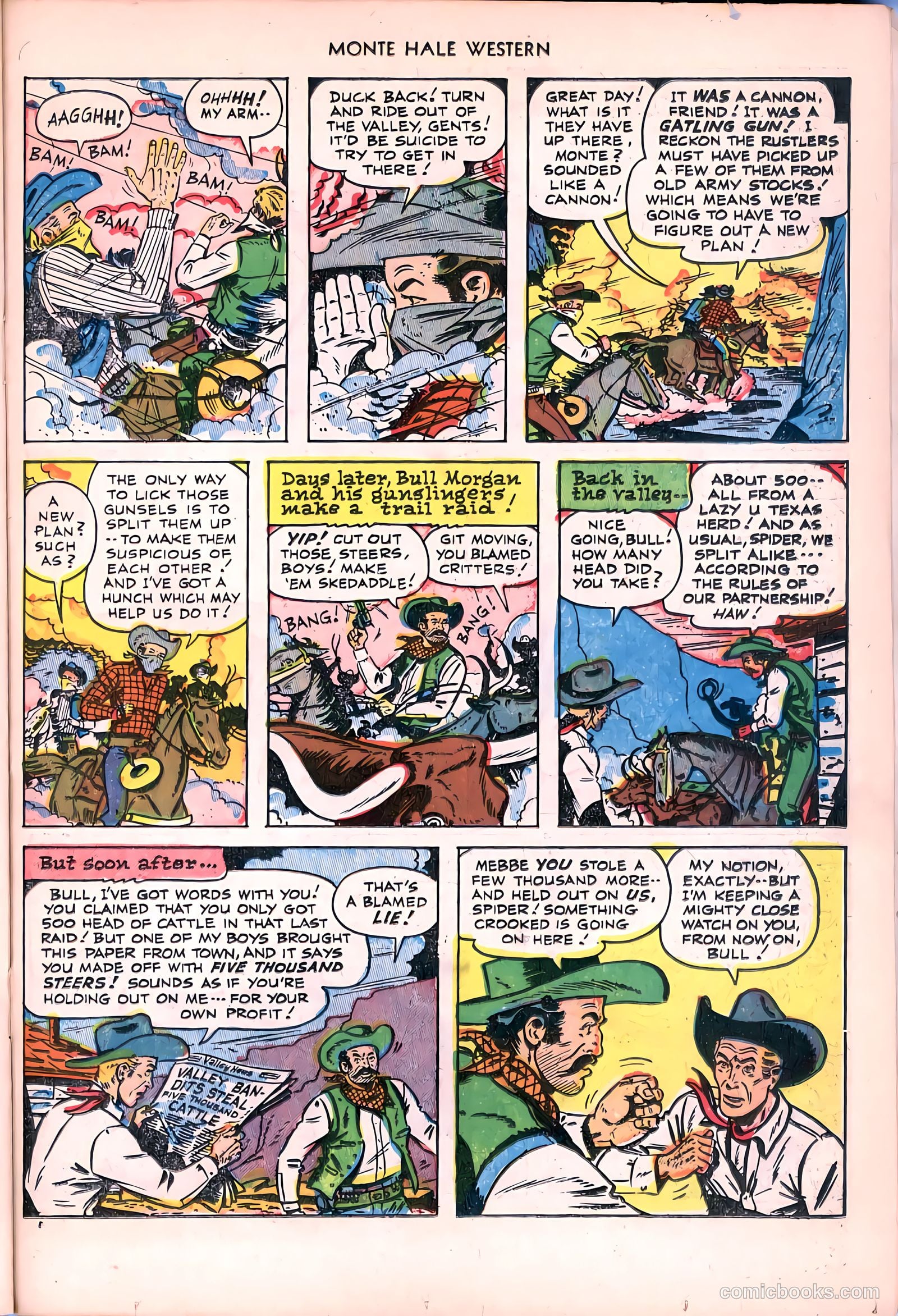 Monte Hale Western #81 — page 23 of 36