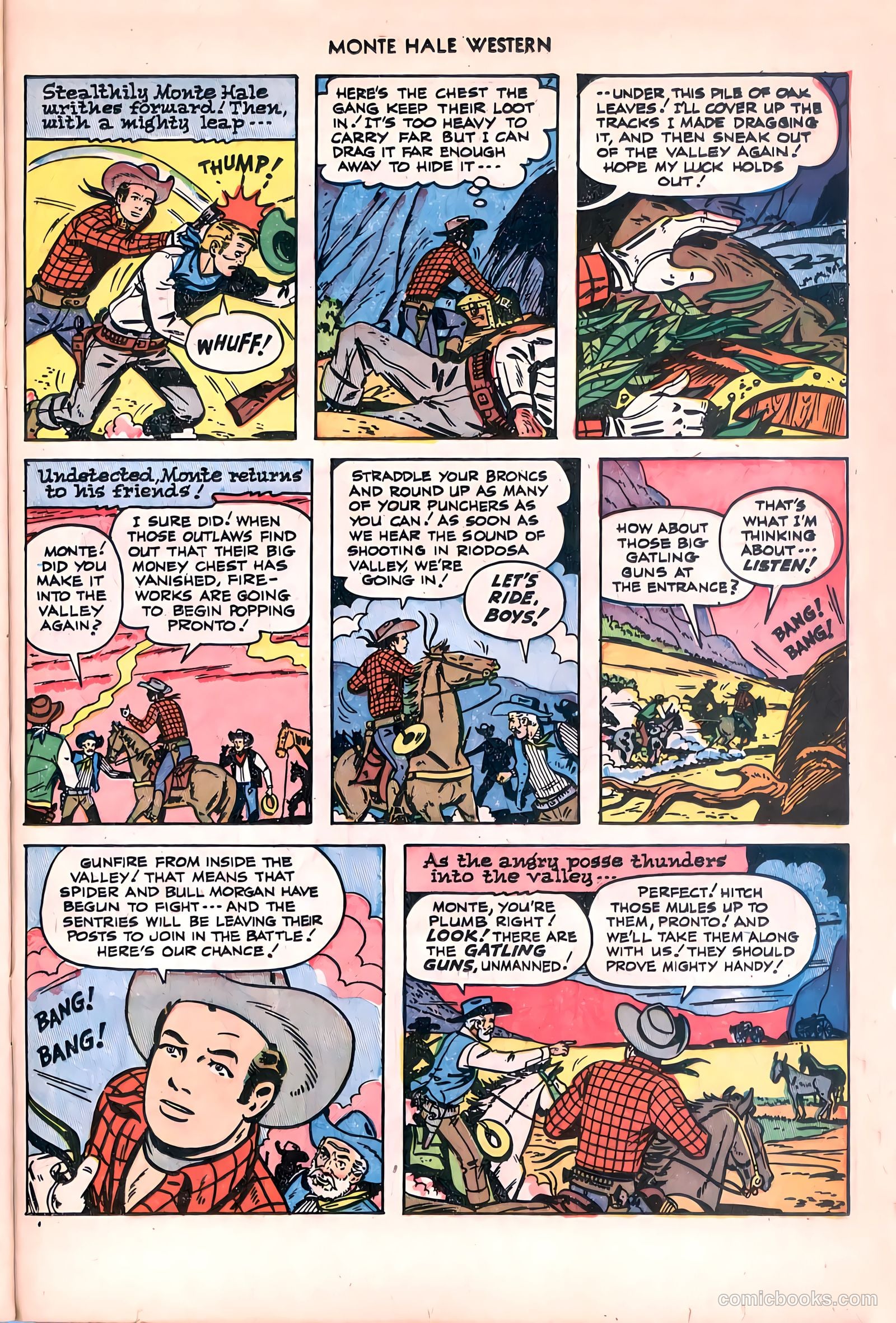 Monte Hale Western #81 — page 25 of 36