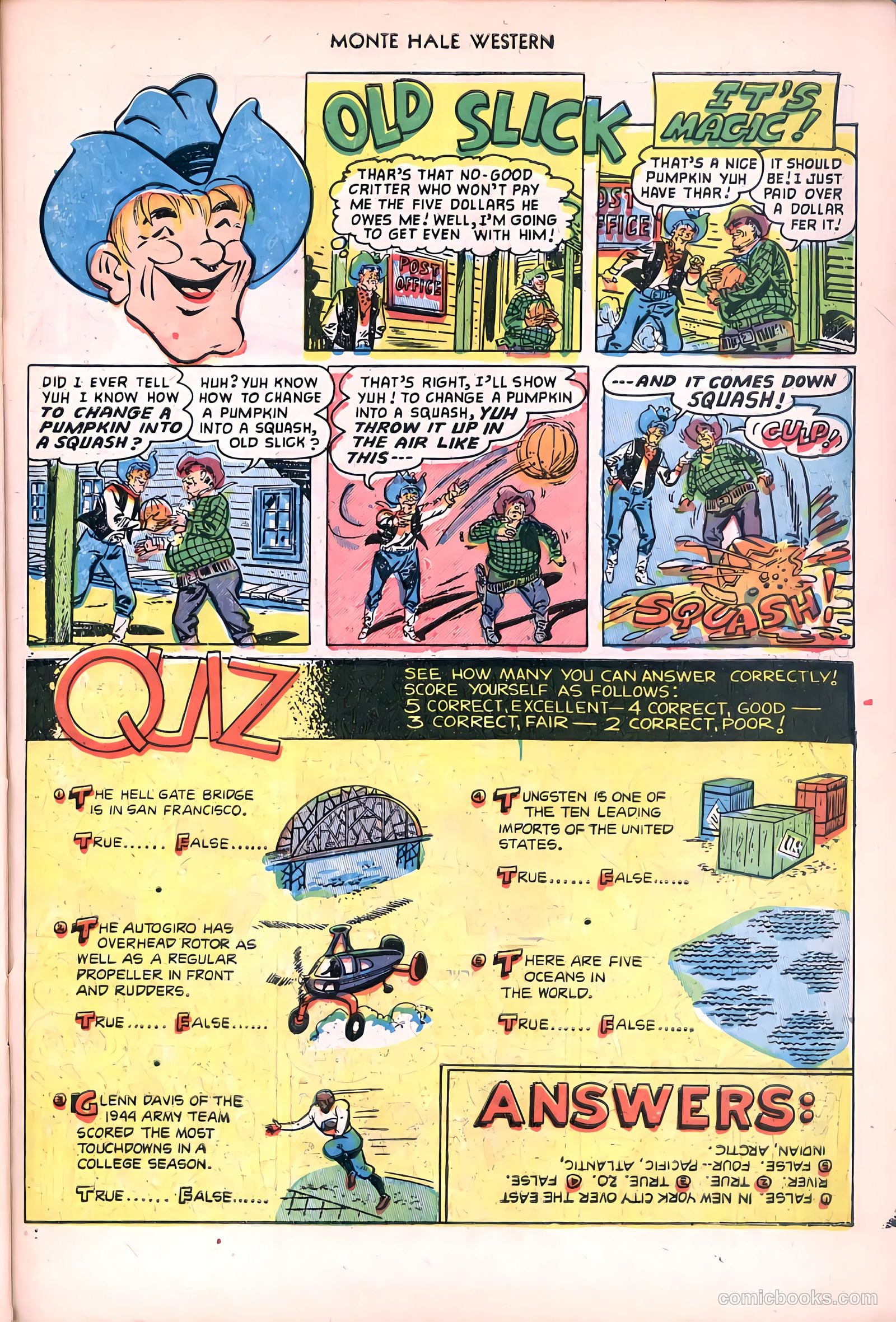 Monte Hale Western #81 — page 27 of 36