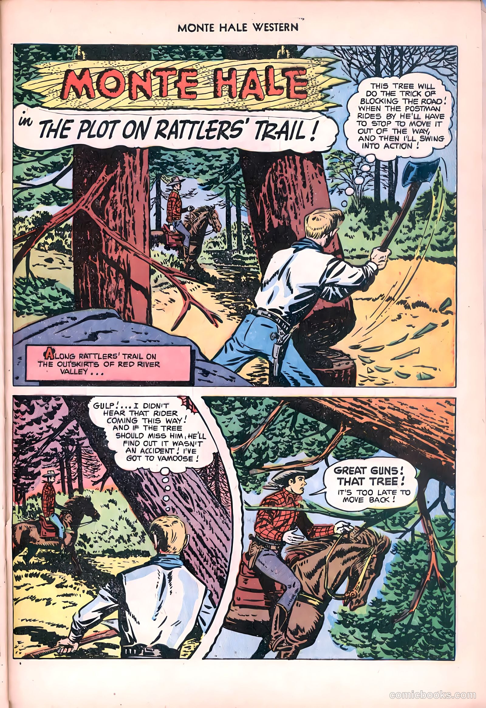 Monte Hale Western #81 — page 29 of 36