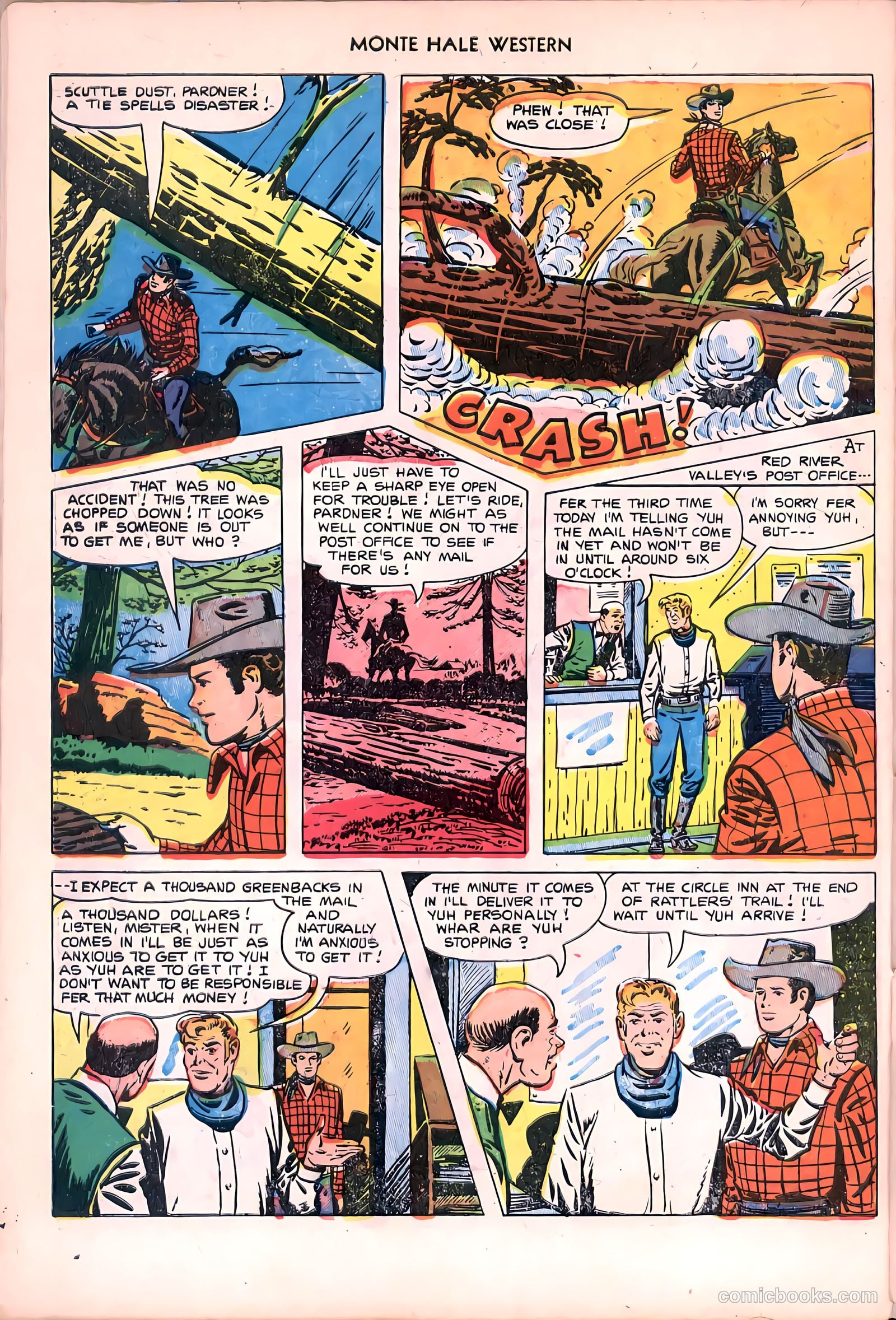 Monte Hale Western #81 — page 30 of 36