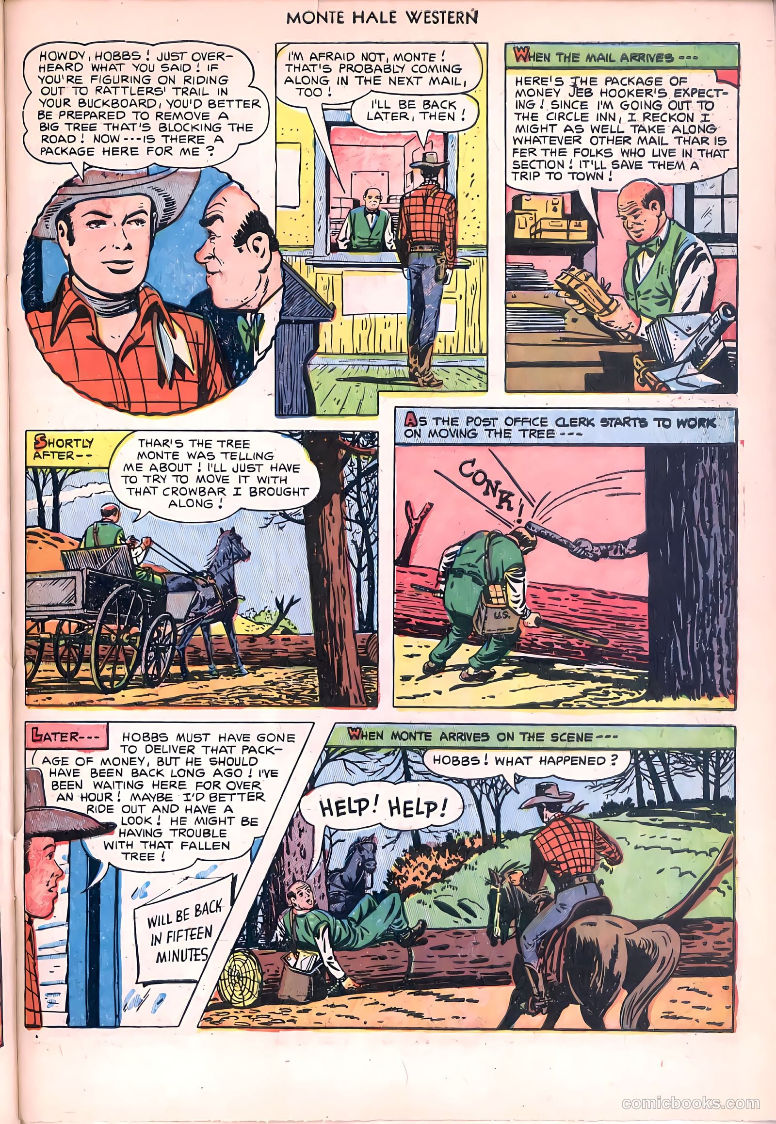 Monte Hale Western #81 — page 31 of 36